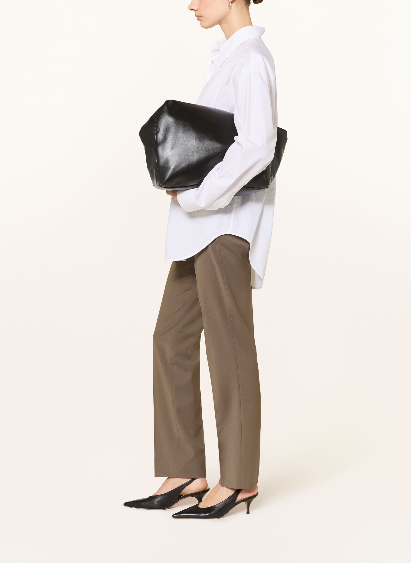 TIGER OF SWEDEN ELLER trousers: TAUPE