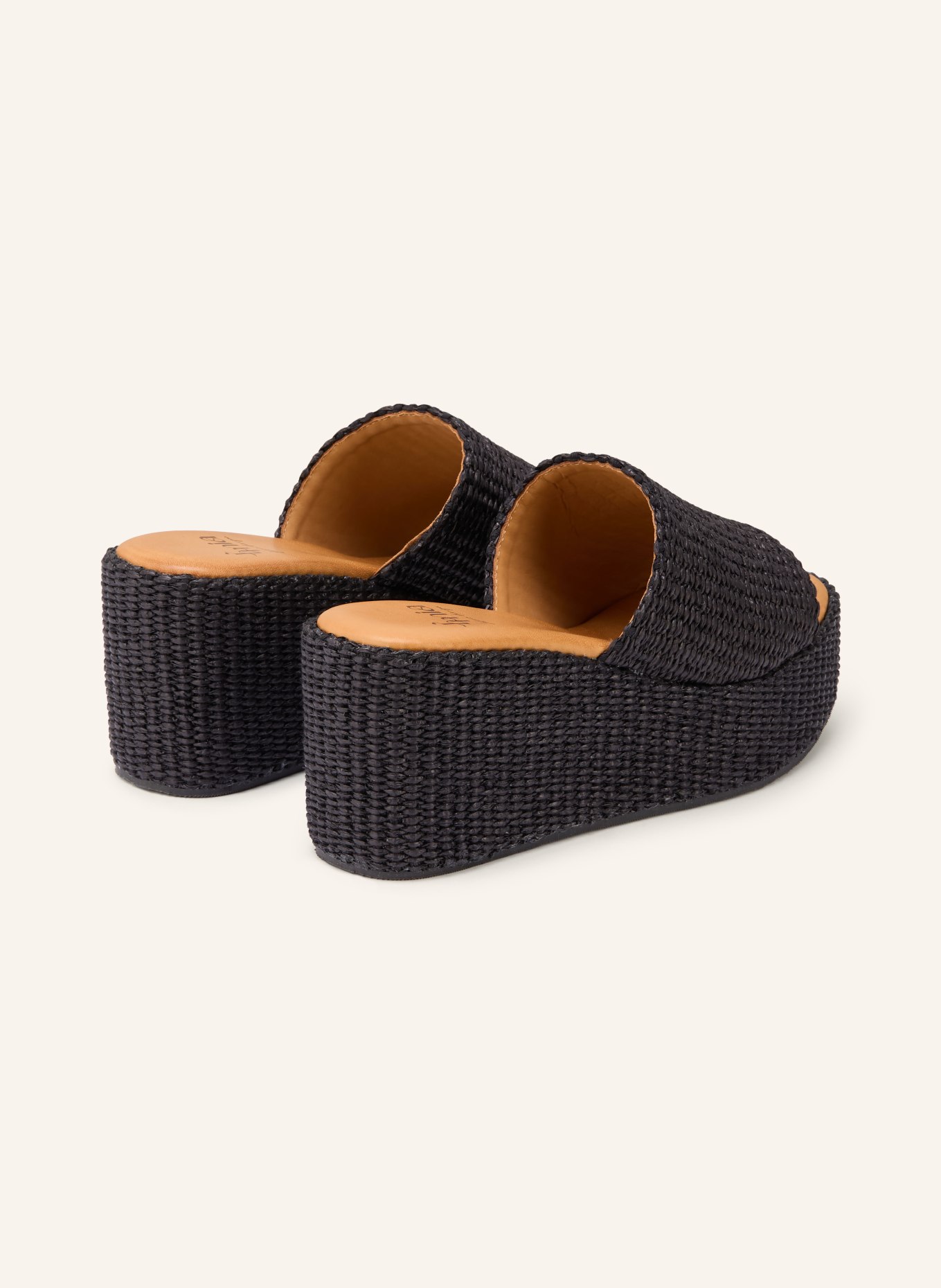 È MIA Platform wedges: BLACK