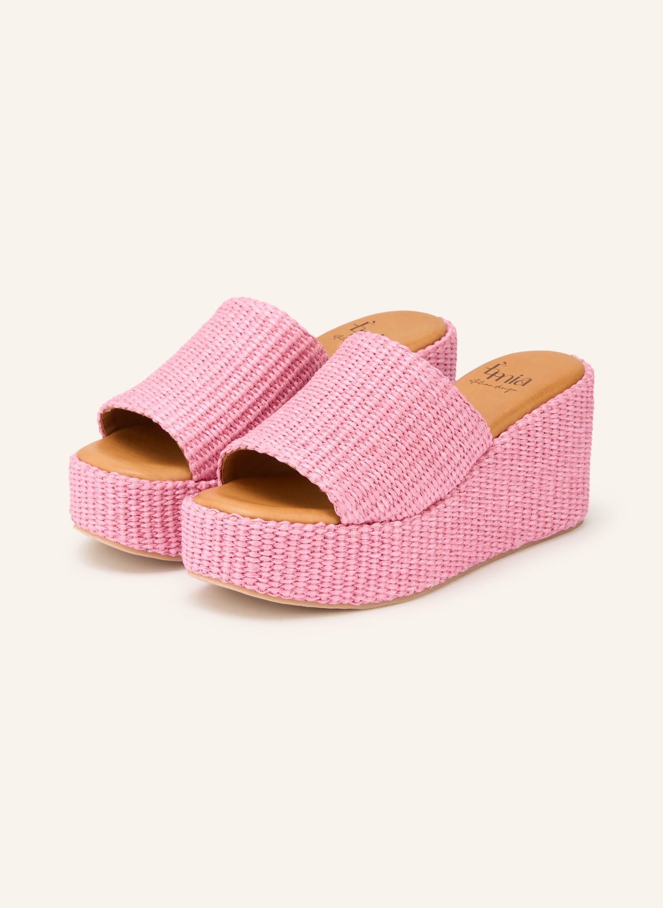 È MIA Platform wedges: PINK