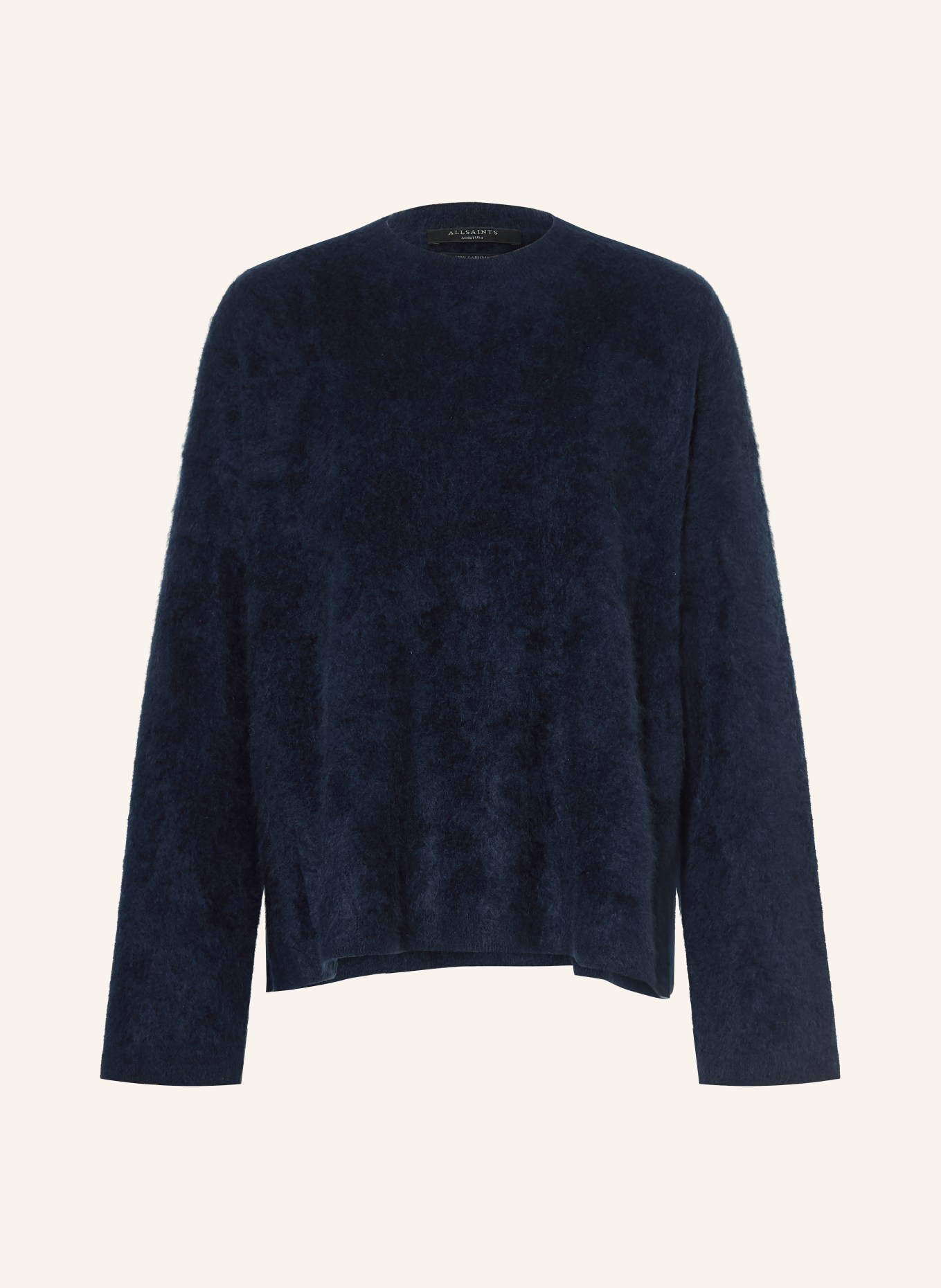ALLSAINTS Cashmere-Pullover REBEL: DUNKELBLAU