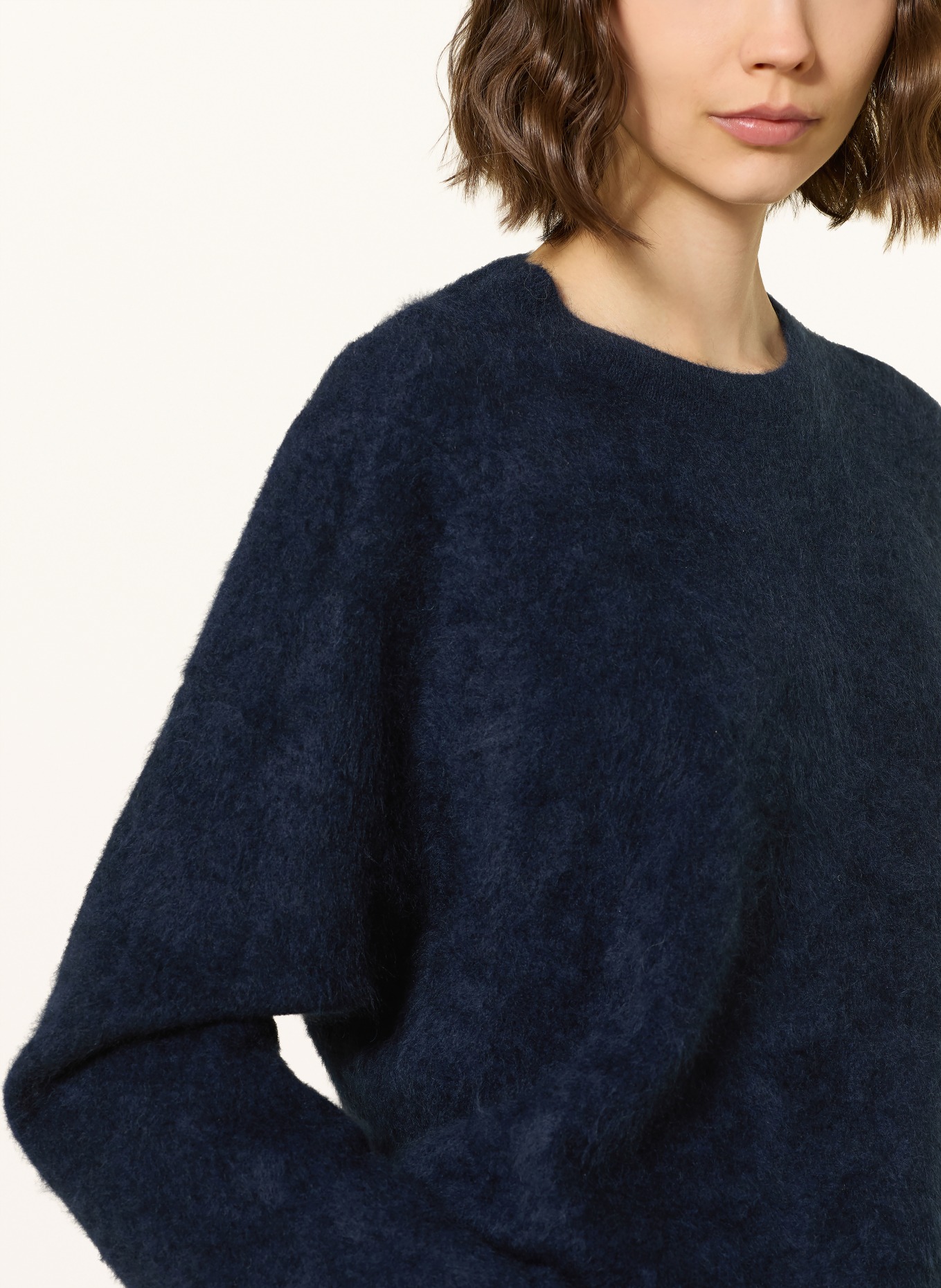 ALLSAINTS Cashmere-Pullover REBEL: DUNKELBLAU