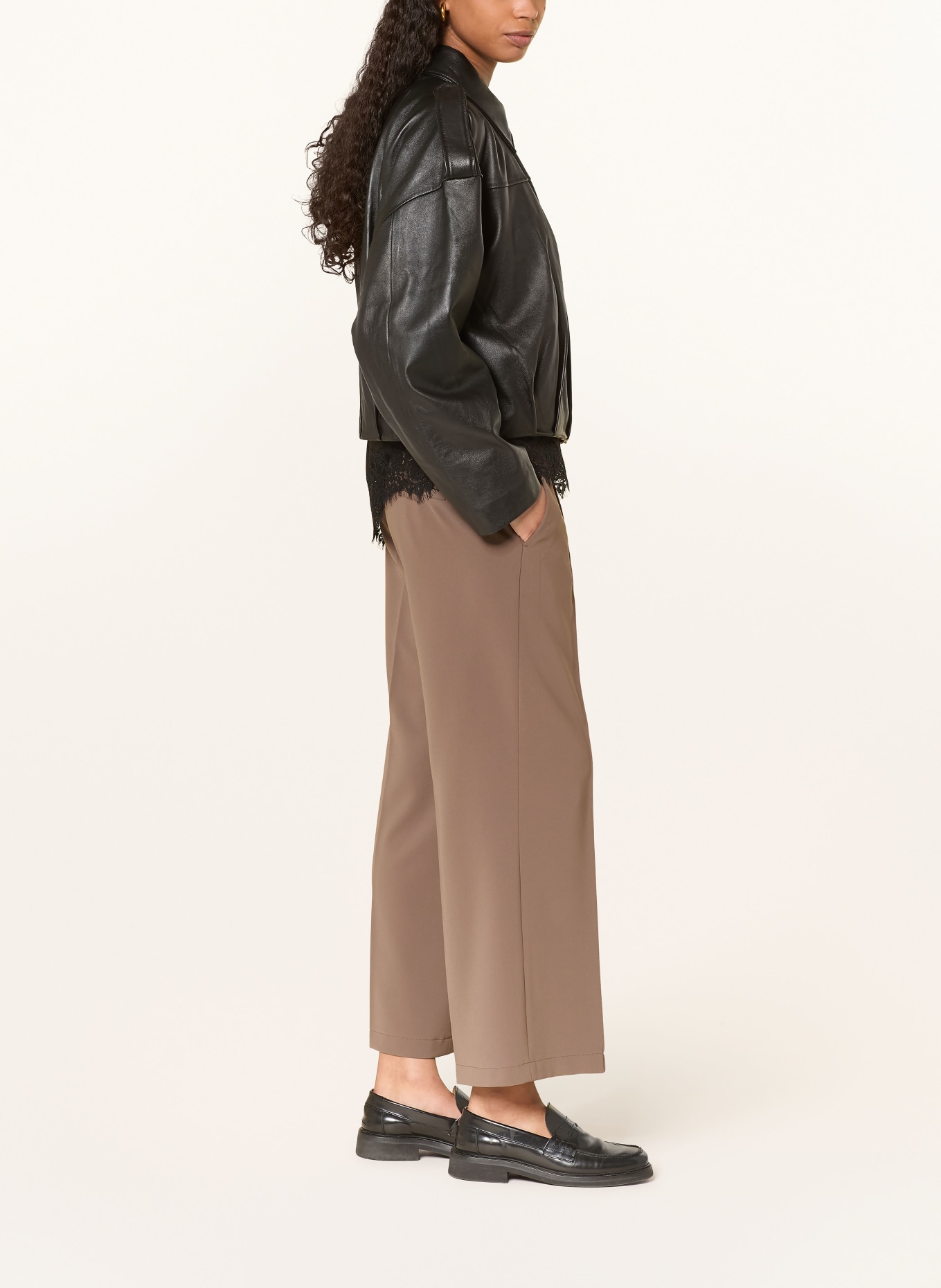 CAMBIO Culotte CAMERON: DUNKELBRAUN