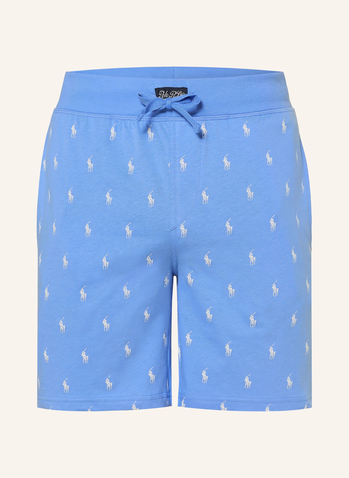 POLO RALPH LAUREN Lounge shorts: BLUE / WHITE
