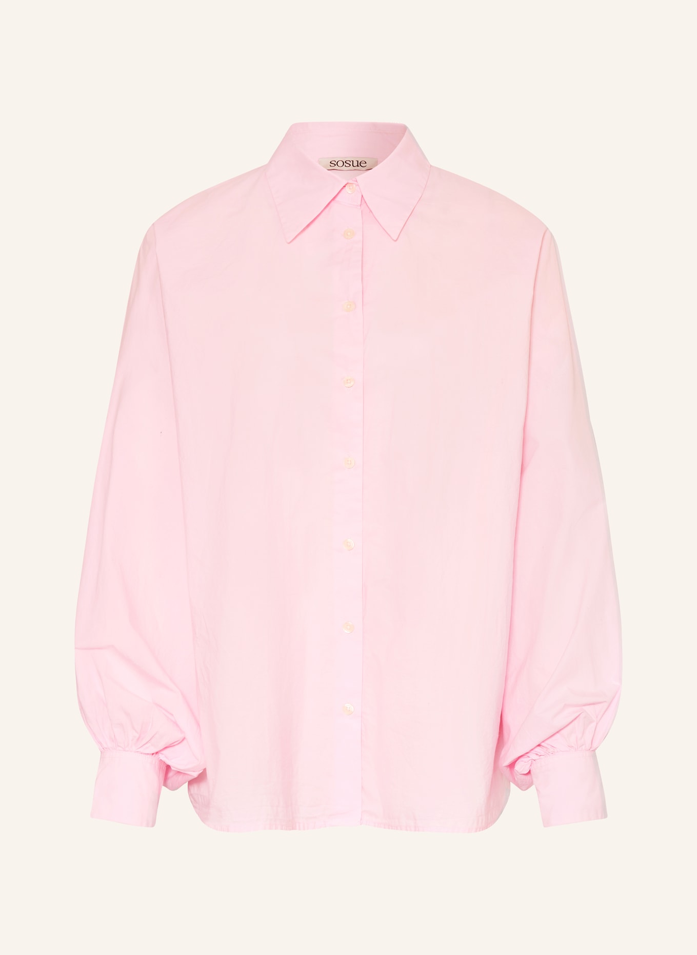 SoSUE Oversized shirt blouse ANTONIA: PINK
