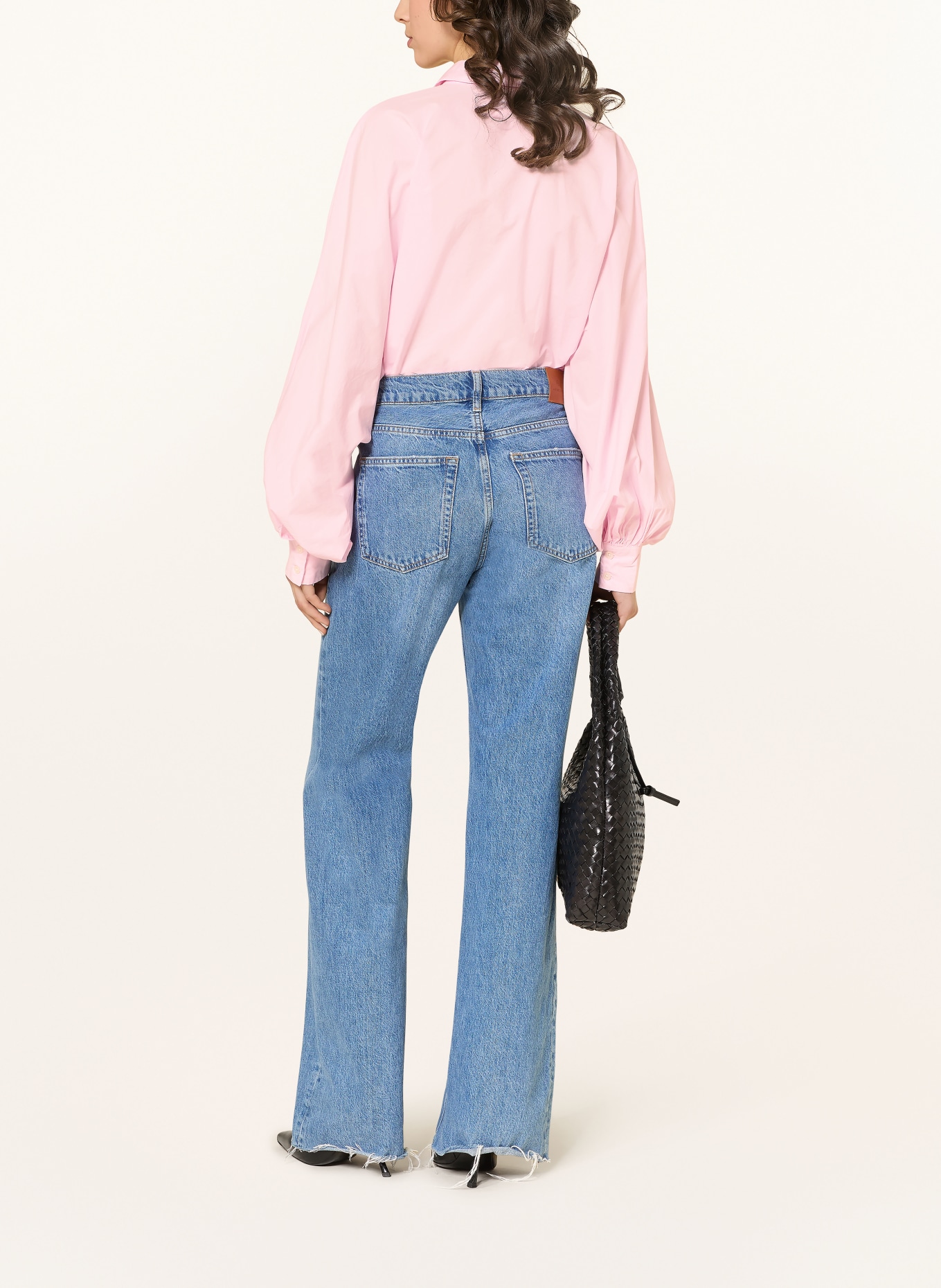 SoSUE Oversized shirt blouse ANTONIA: PINK