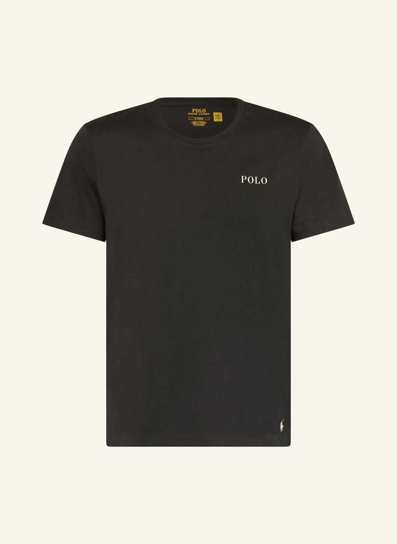 POLO RALPH LAUREN Lounge-Shirt: SCHWARZ