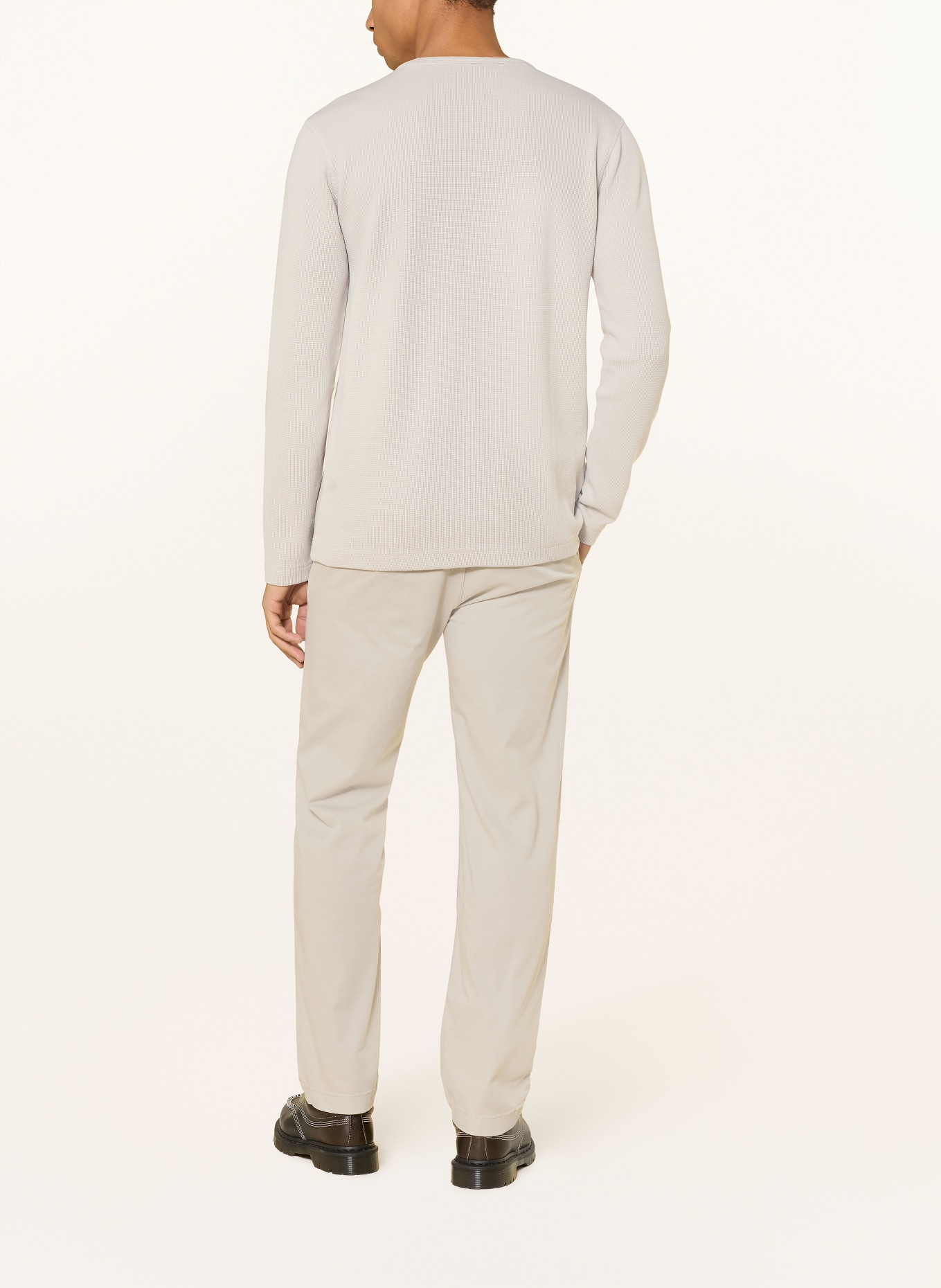 BOSS Longsleeve TEMPESTO: CREME