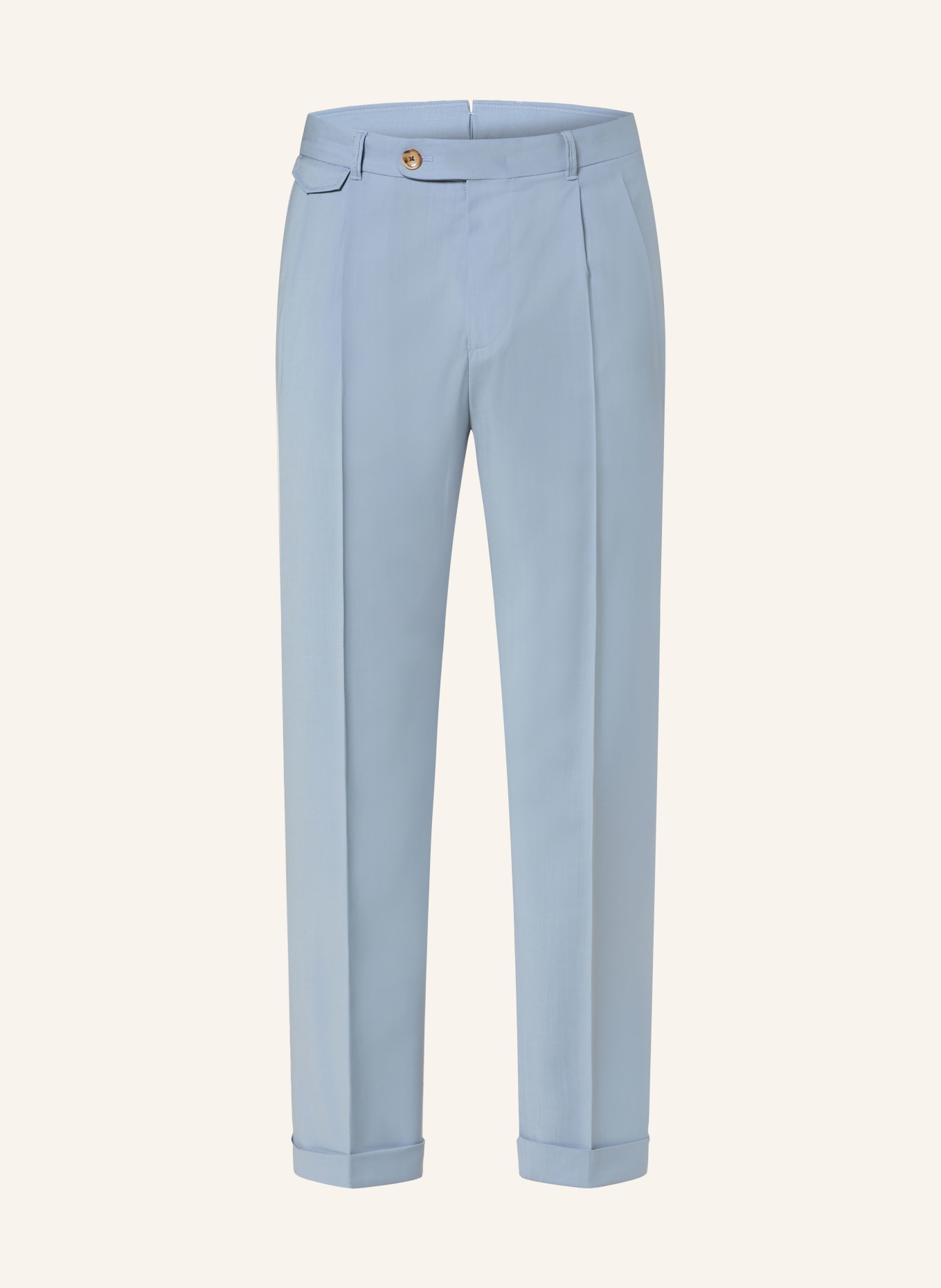 windsor. Suit trousers SAPO Slim Fit: 450 Lt/Pastel Blue 450