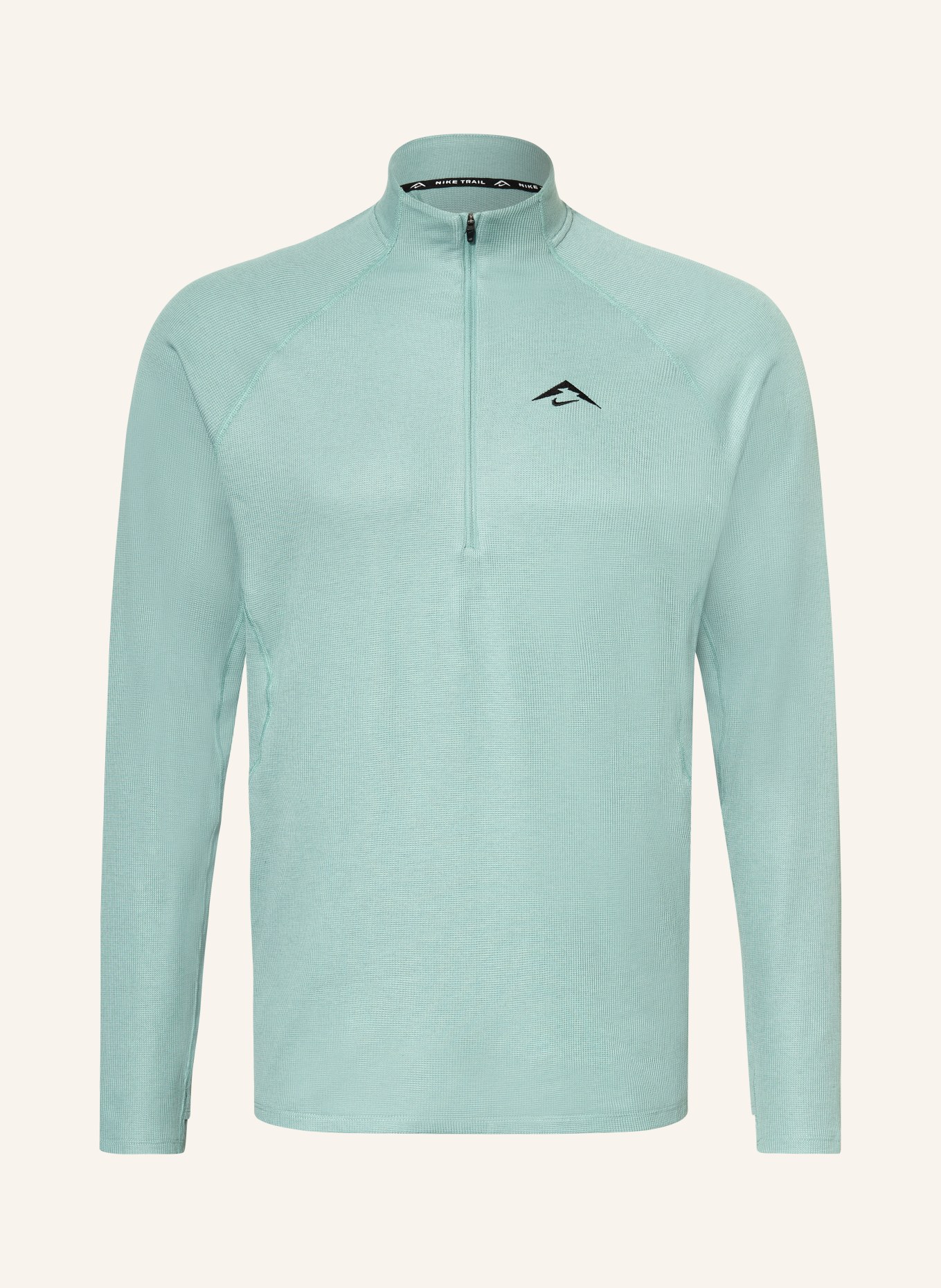 Nike Koszulka do biegania z piki TRAIL: MIĘTOWY