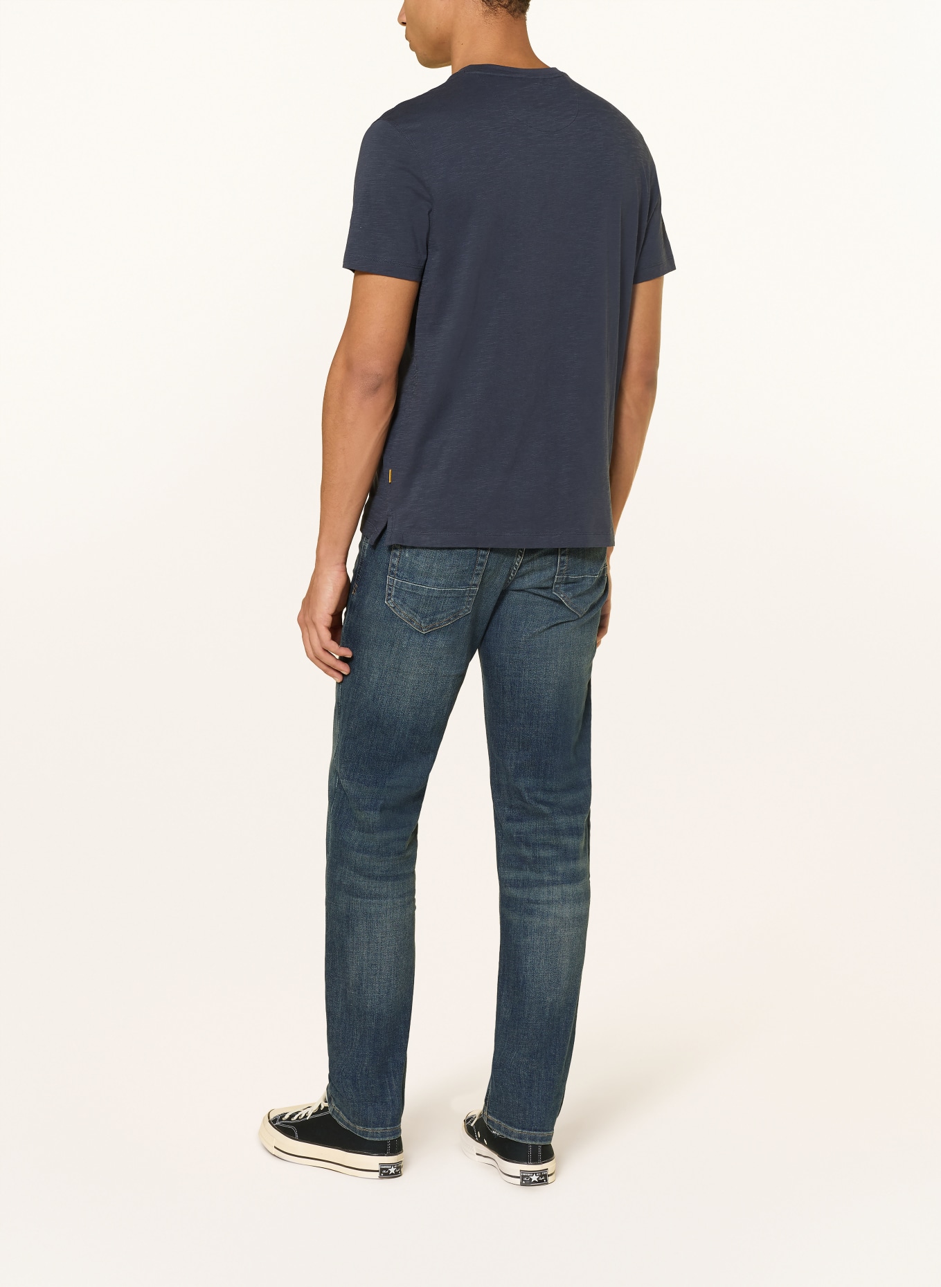 camel active T-Shirt: DUNKELBLAU