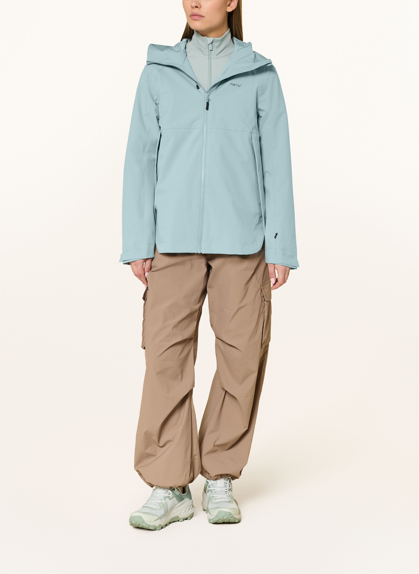 me°ru' Kurtka funkcyjna ALFENA: JASNONIEBIESKI