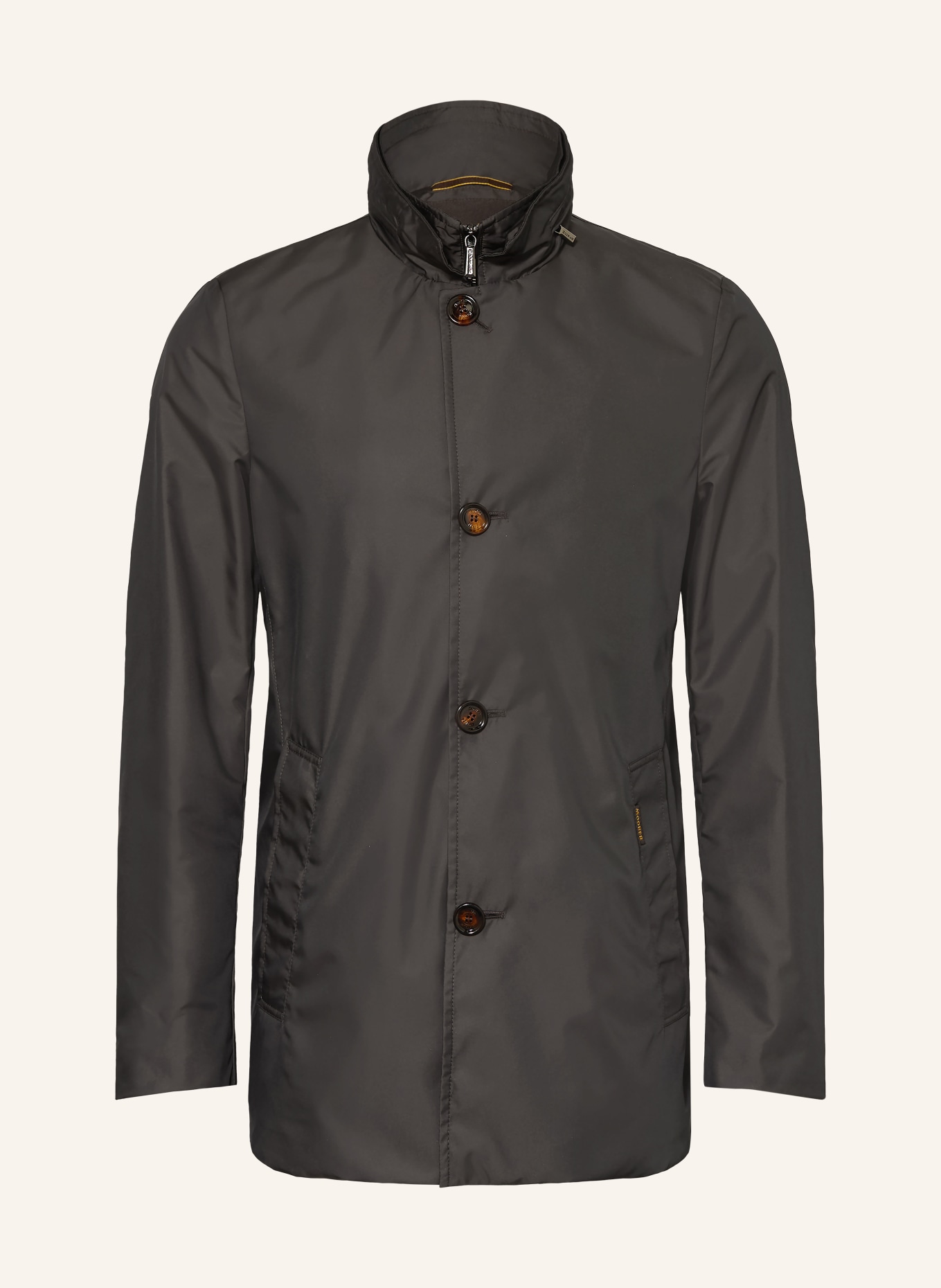 MOORER Jacke mit Blende: DUNKELGRAU