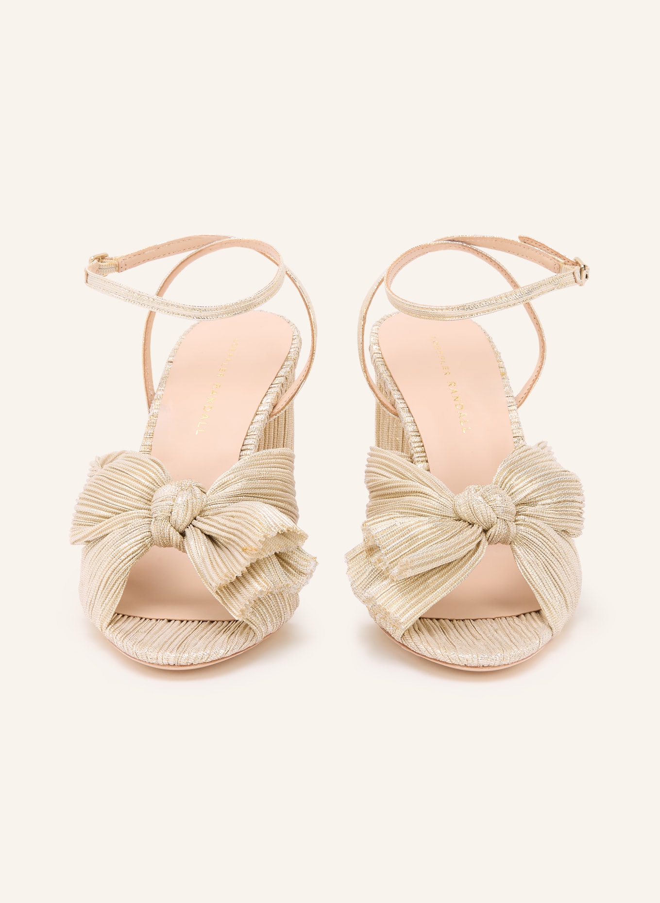 LOEFFLER RANDALL Sandaletten CAMELLIA: SILBER