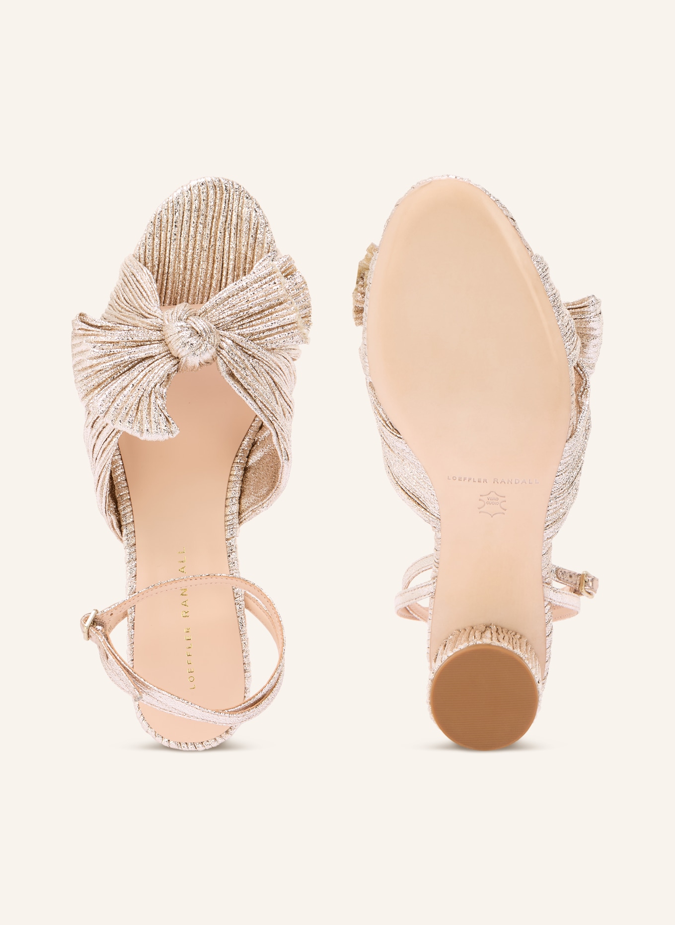 LOEFFLER RANDALL Sandals DAHLIA: GOLD