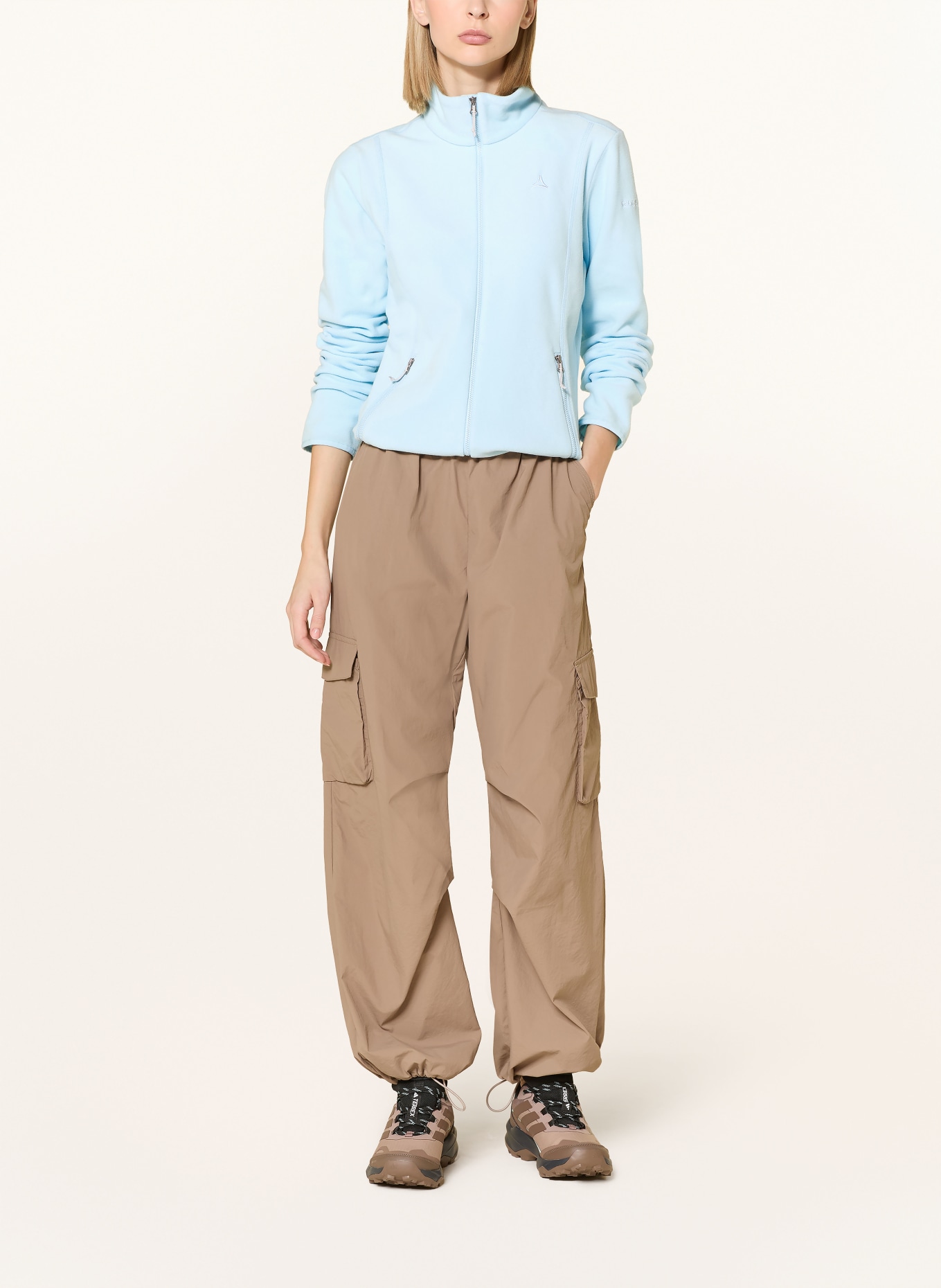 Schöffel Fleecejacke ASH: TÜRKIS