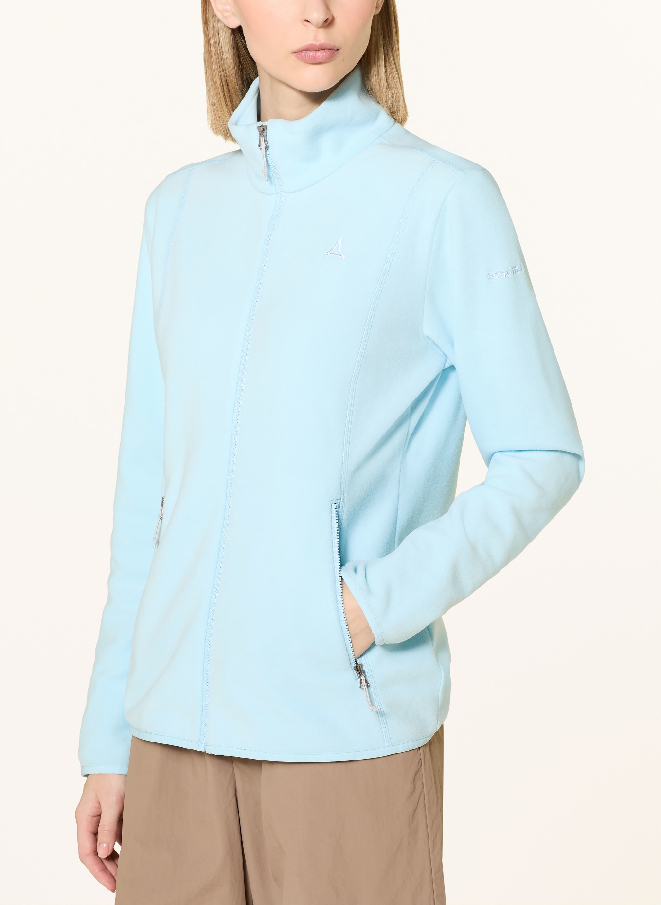 Schöffel Fleecejacke ASH: TÜRKIS