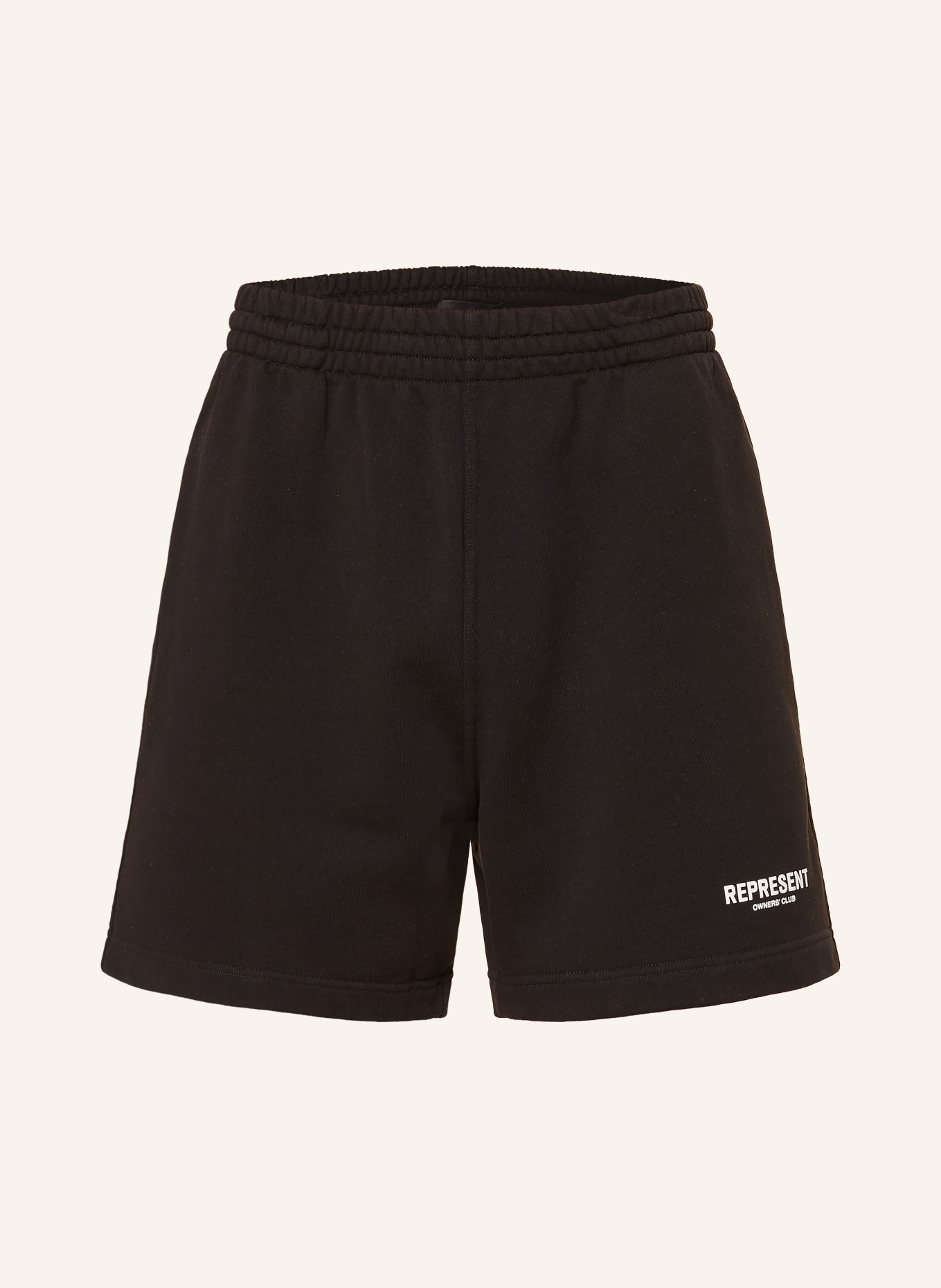 REPRESENT Sweatshorts: SCHWARZ