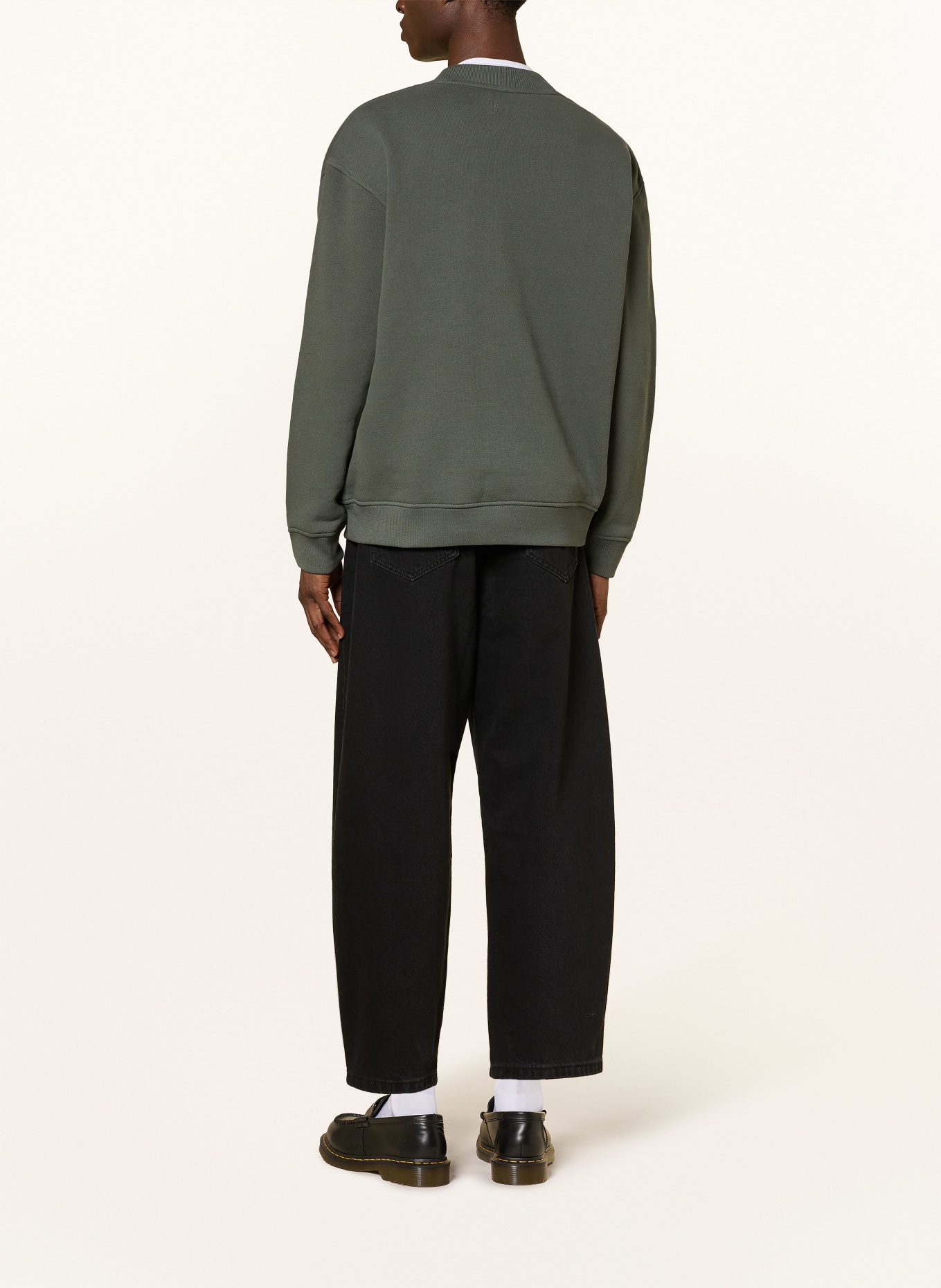 ALLSAINTS Mikina HAVEN: TMAVĚ ZELENÁ