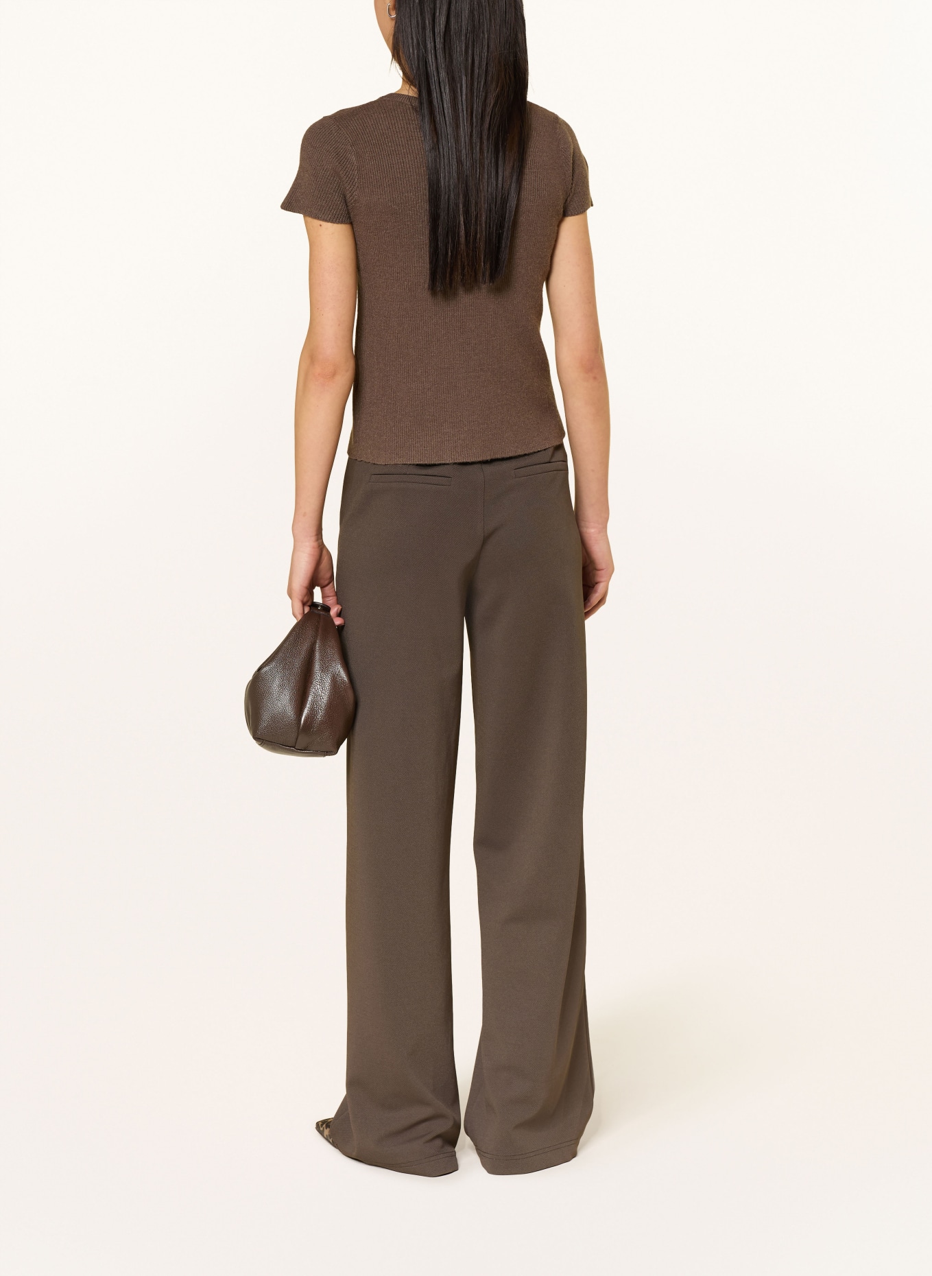 NEO NOIR Marlenehose NATHALIE: TAUPE