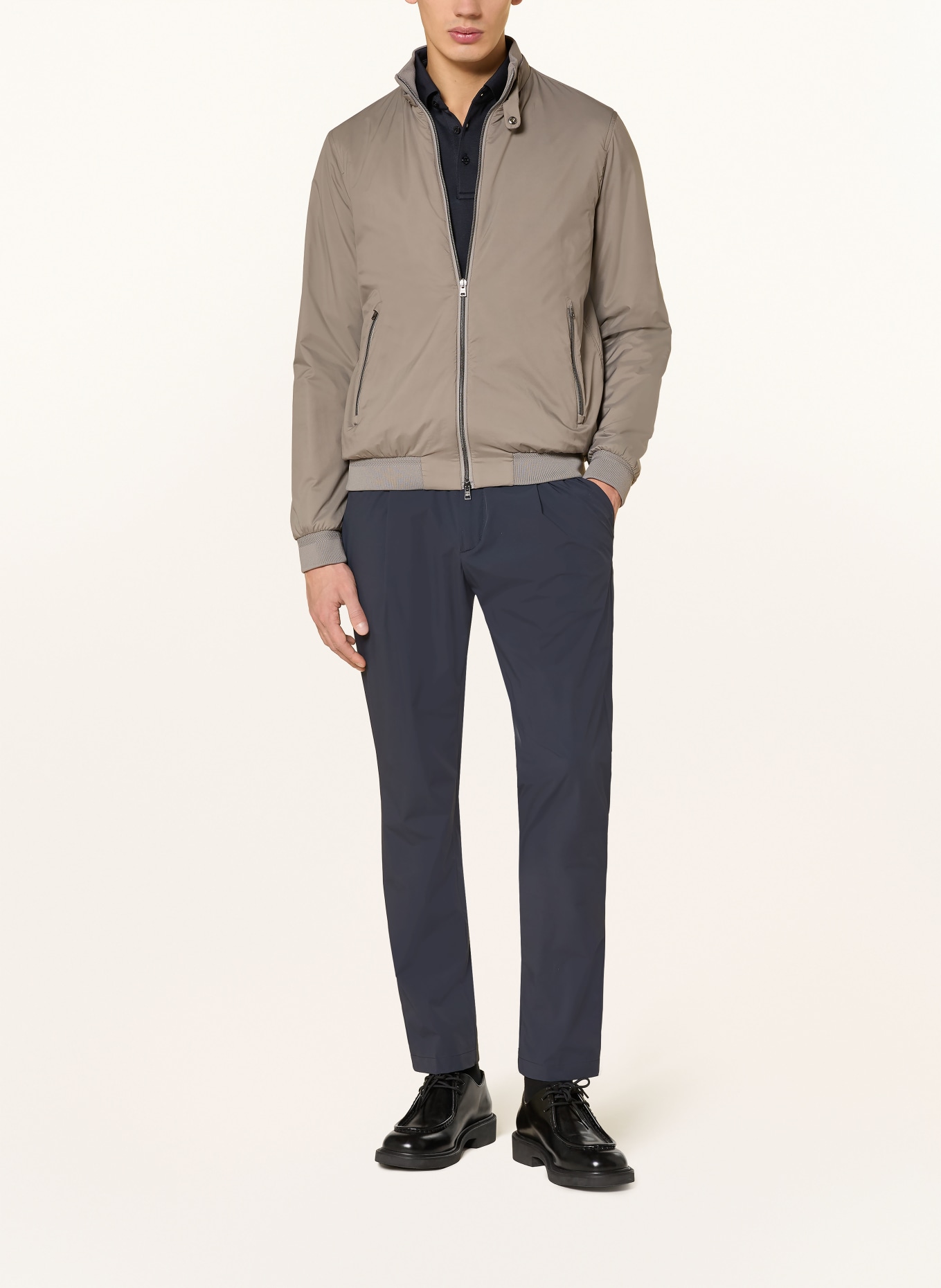 HERNO Blouson: ŠEDÁ