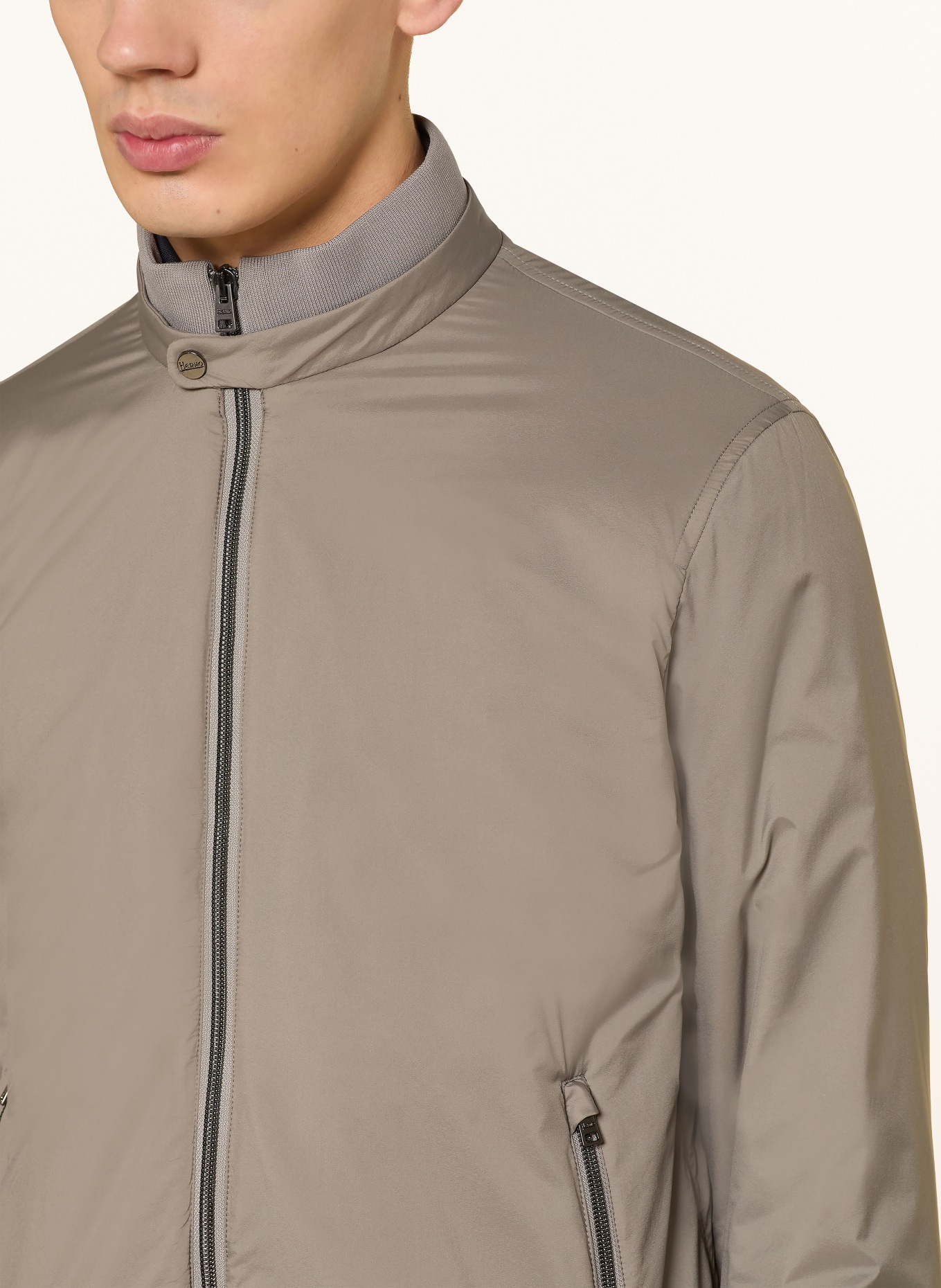 HERNO Blouson: ŠEDÁ