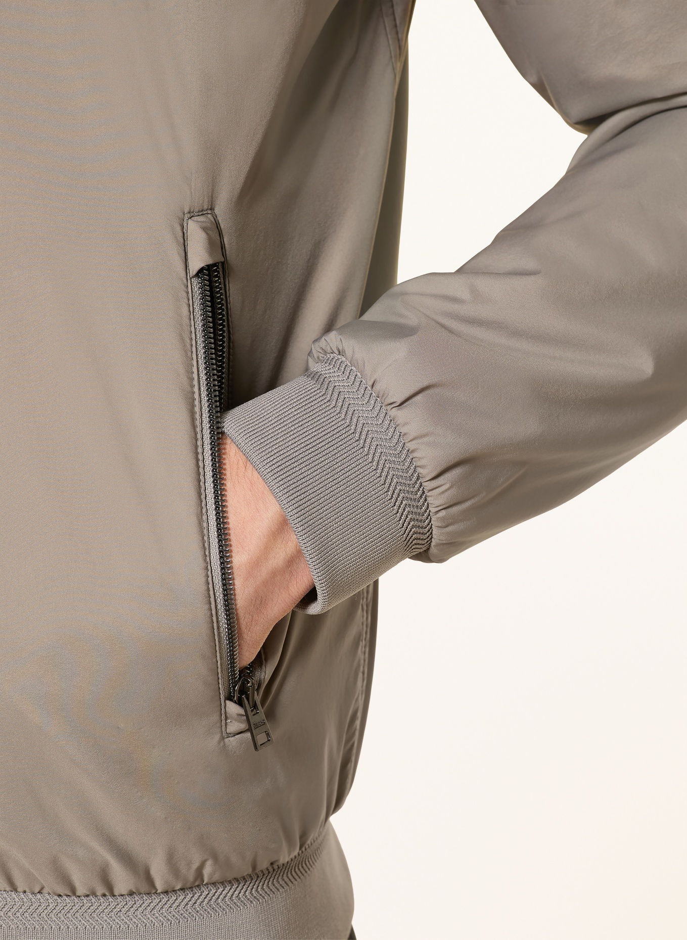 HERNO Blouson: ŠEDÁ