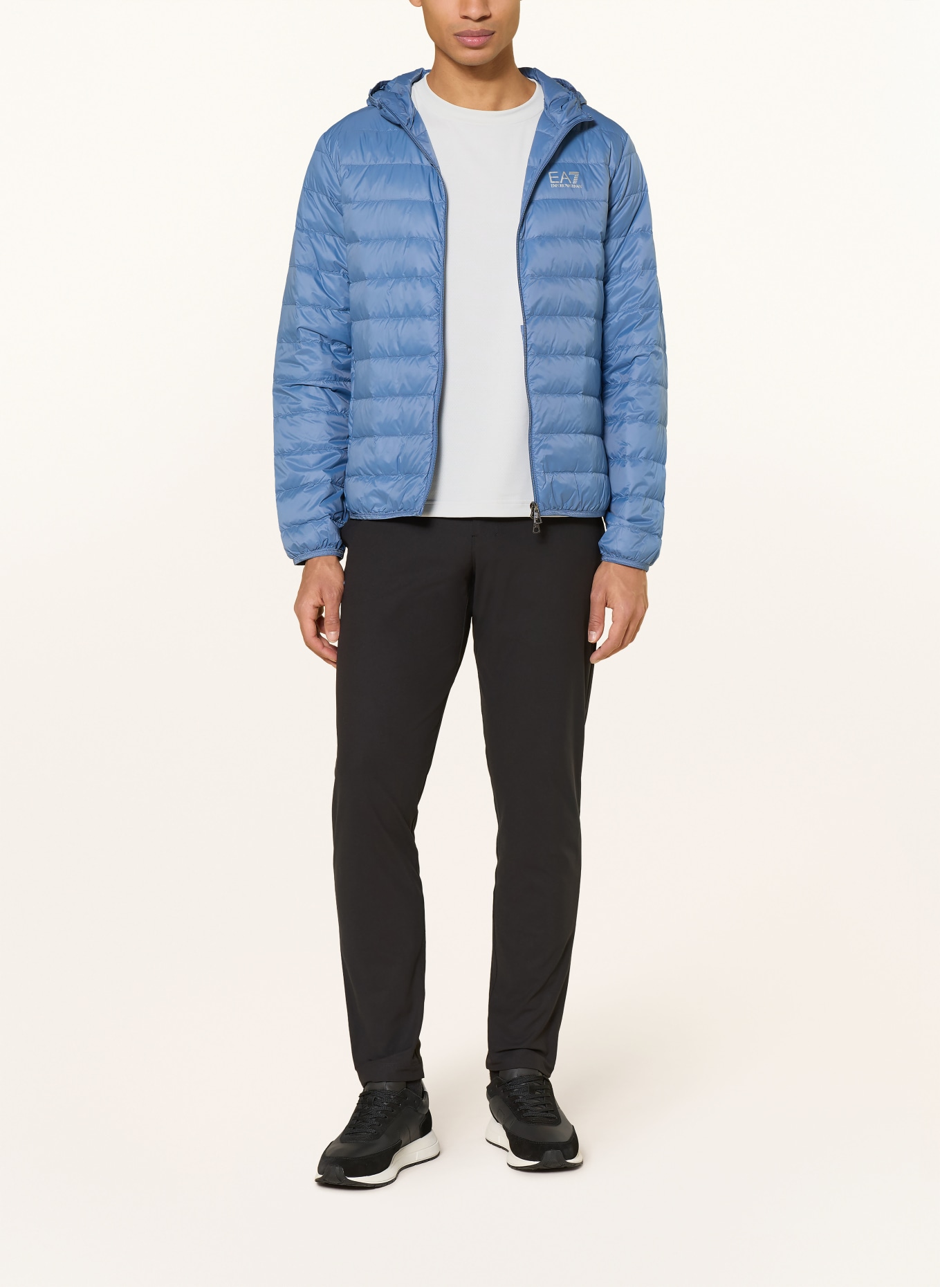 EA7 EMPORIO ARMANI Lekka kurtka puchowa: JASNONIEBIESKI