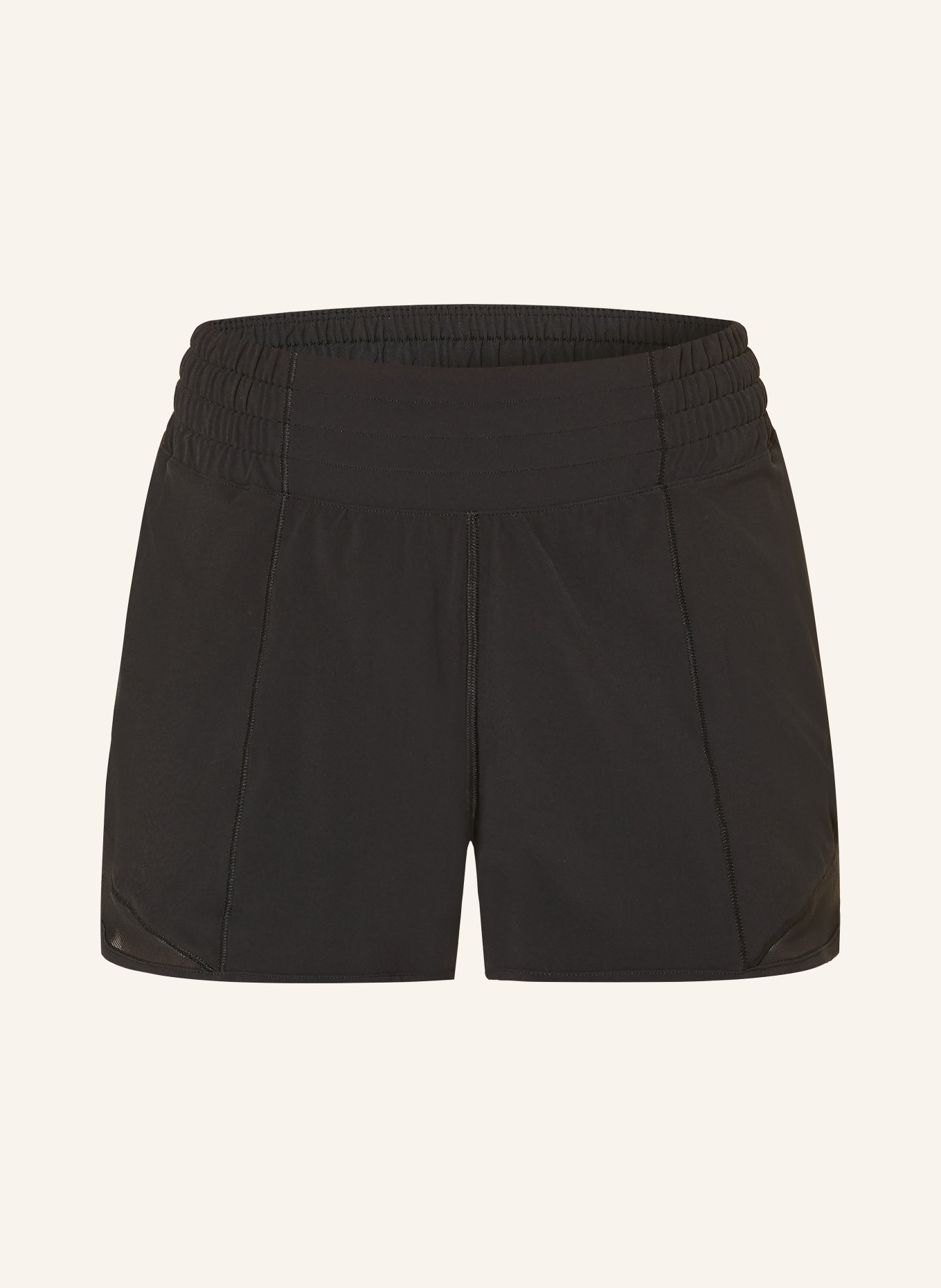 lululemon 2-in-1 training shorts HOTTY HOT SHORT 4IN: BLACK