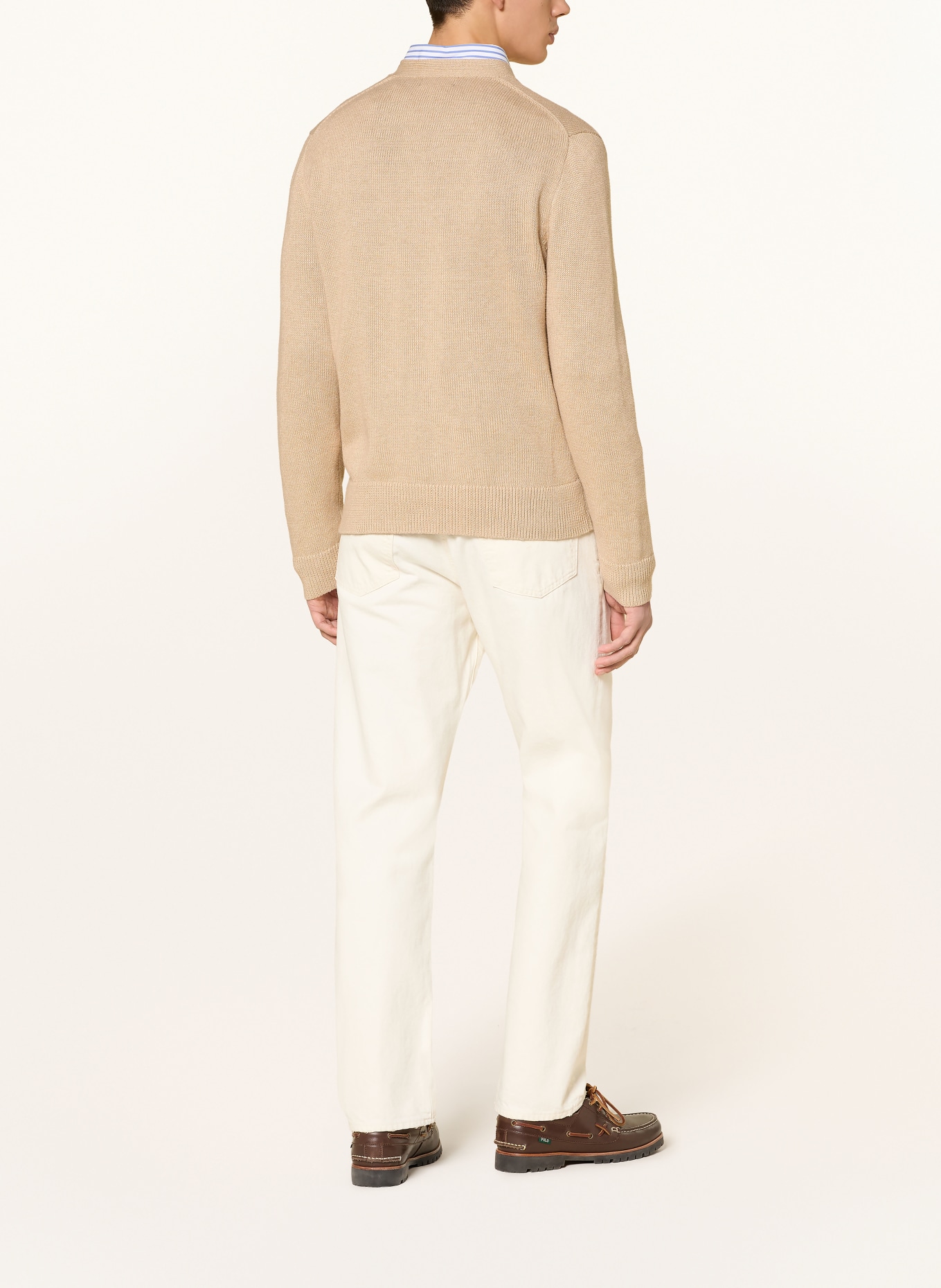 POLO RALPH LAUREN Strickjacke: CAMEL