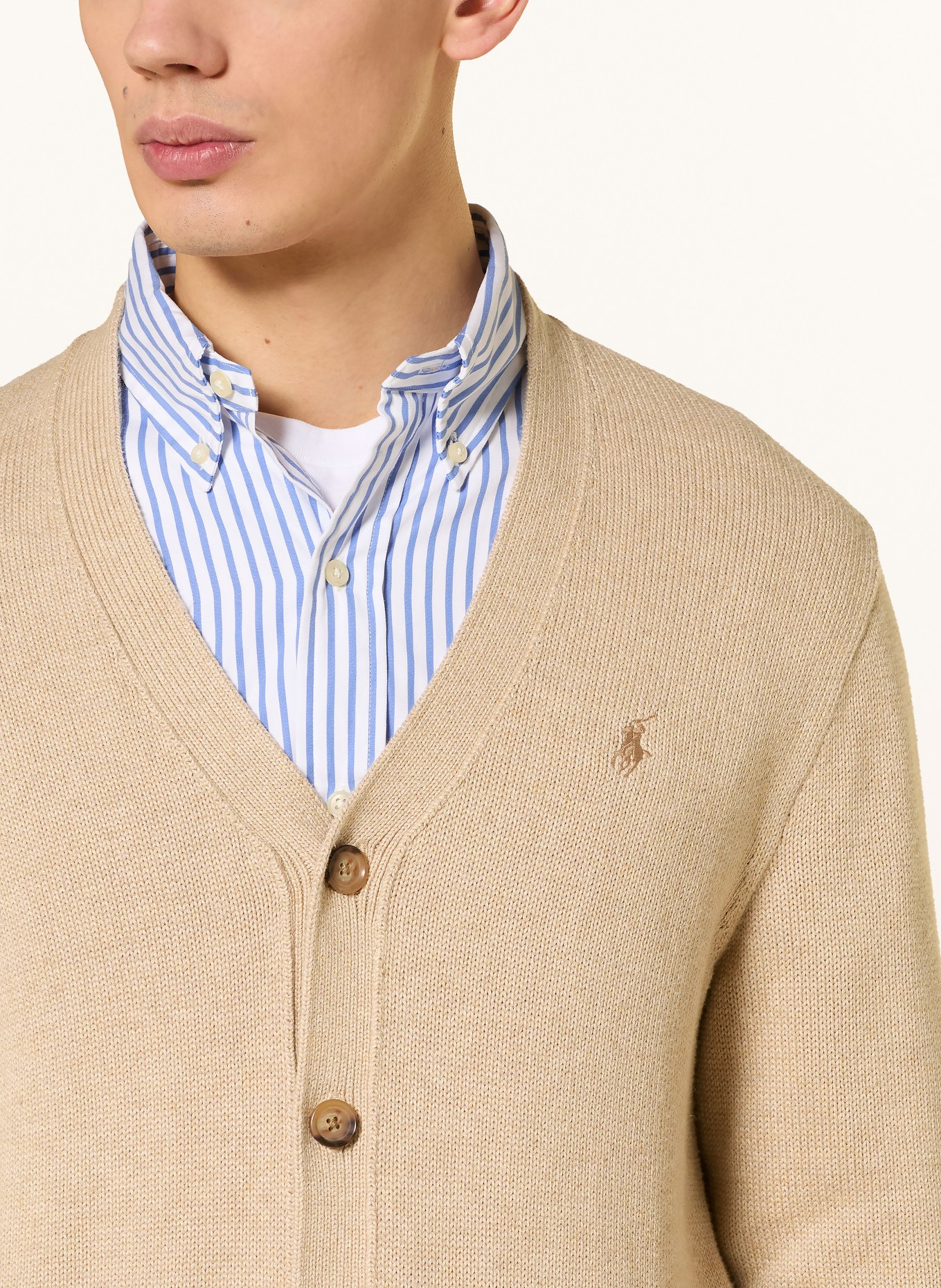 POLO RALPH LAUREN Strickjacke: CAMEL