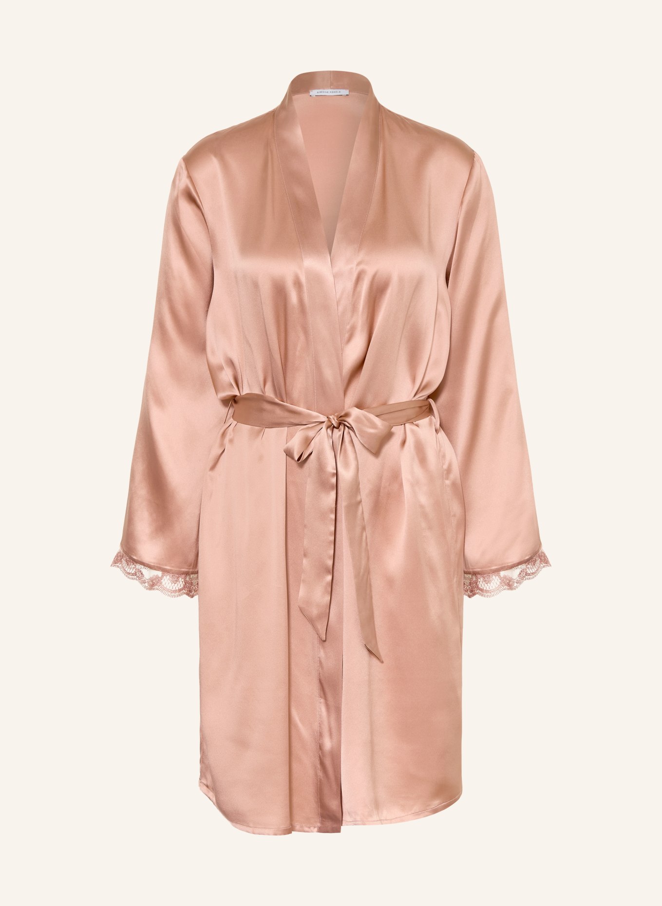 SIMONE PÉRÈLE Ladies' silk robe LOVE ME: ROSE