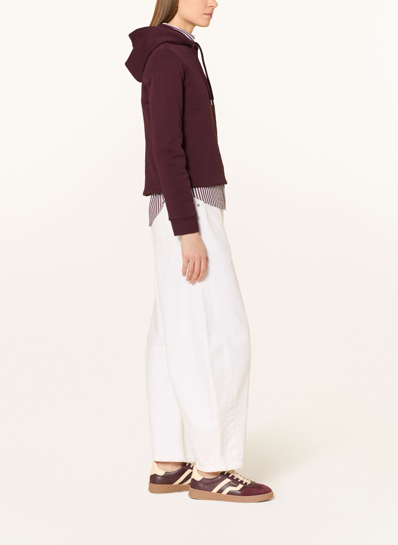 GANT Sweatshirt: DUNKELROT