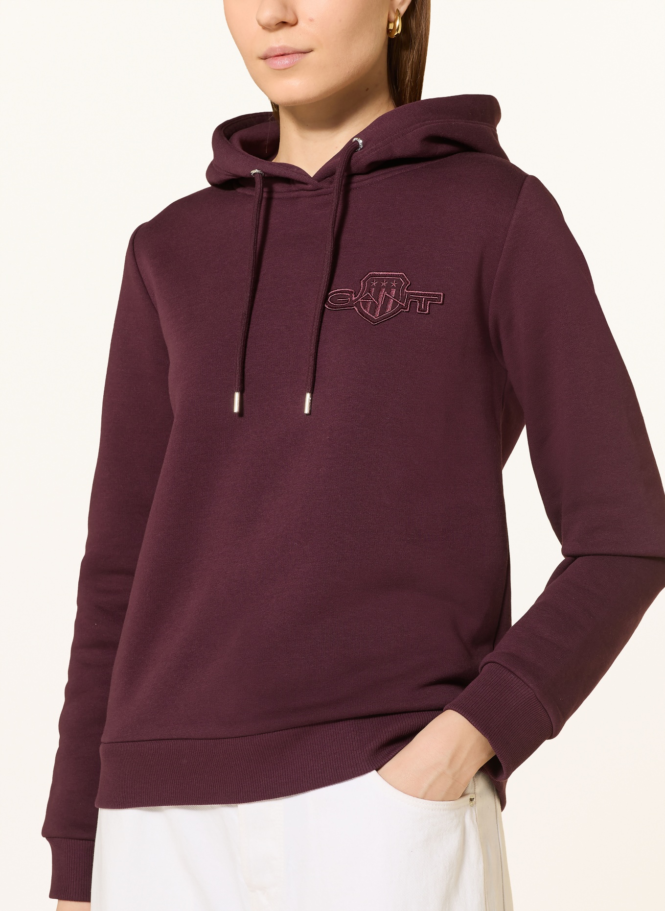 GANT Sweatshirt: DUNKELROT