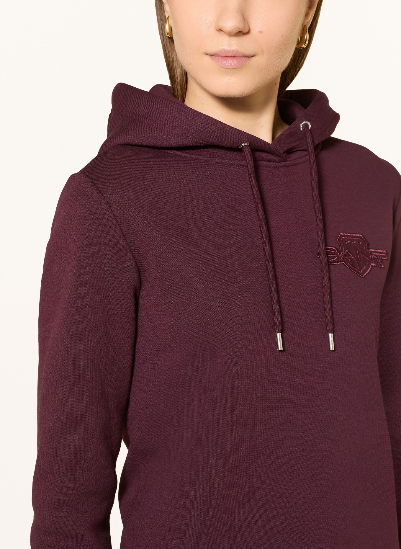GANT Sweatshirt: DUNKELROT