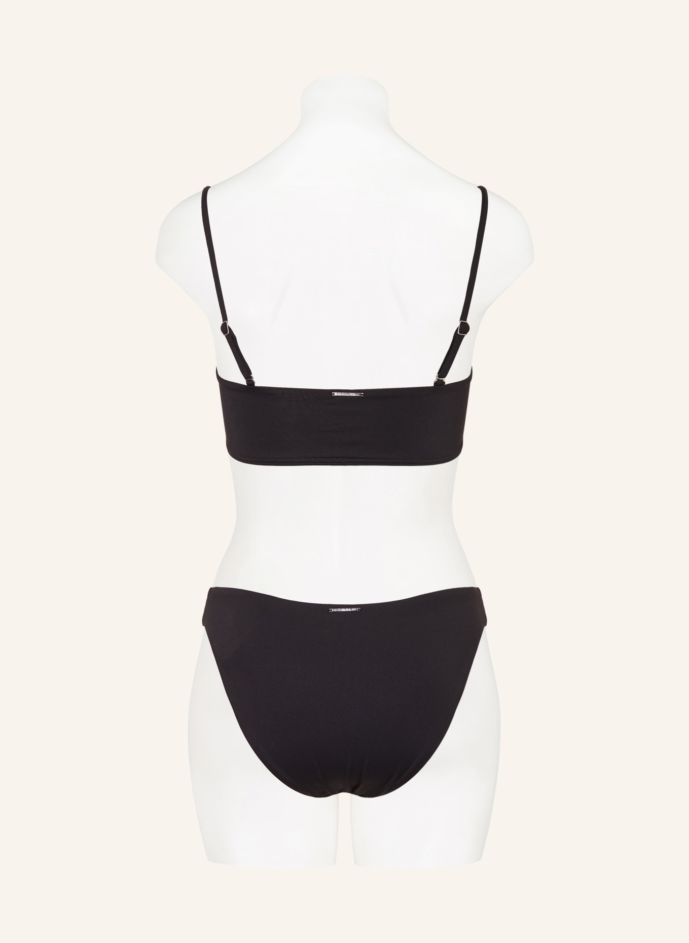 Calvin Klein Bandeau-Bikini-Top: SCHWARZ