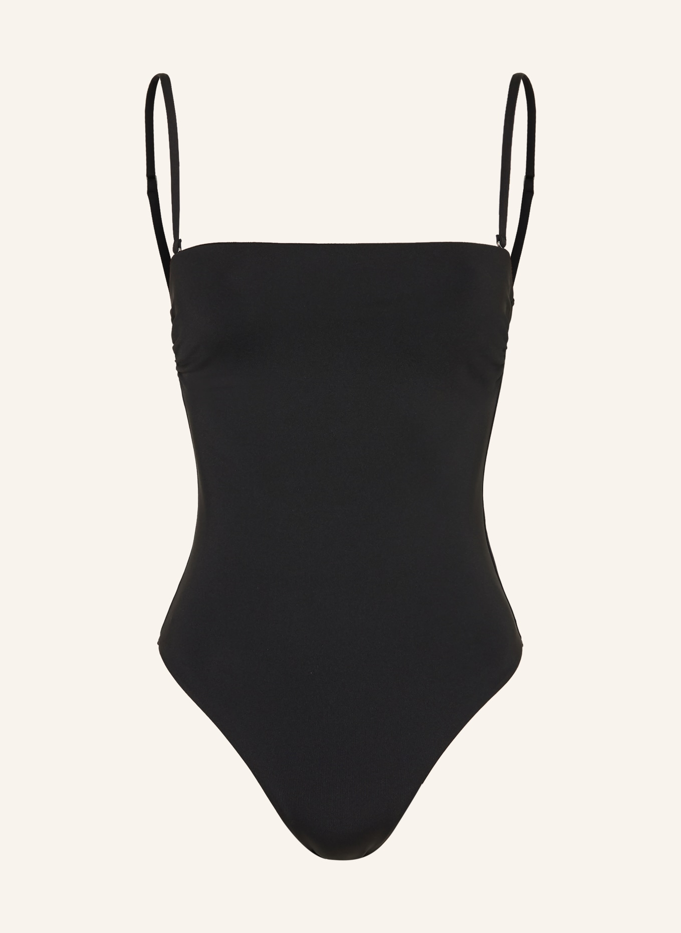 Calvin Klein Bandeau-Badeanzug: SCHWARZ