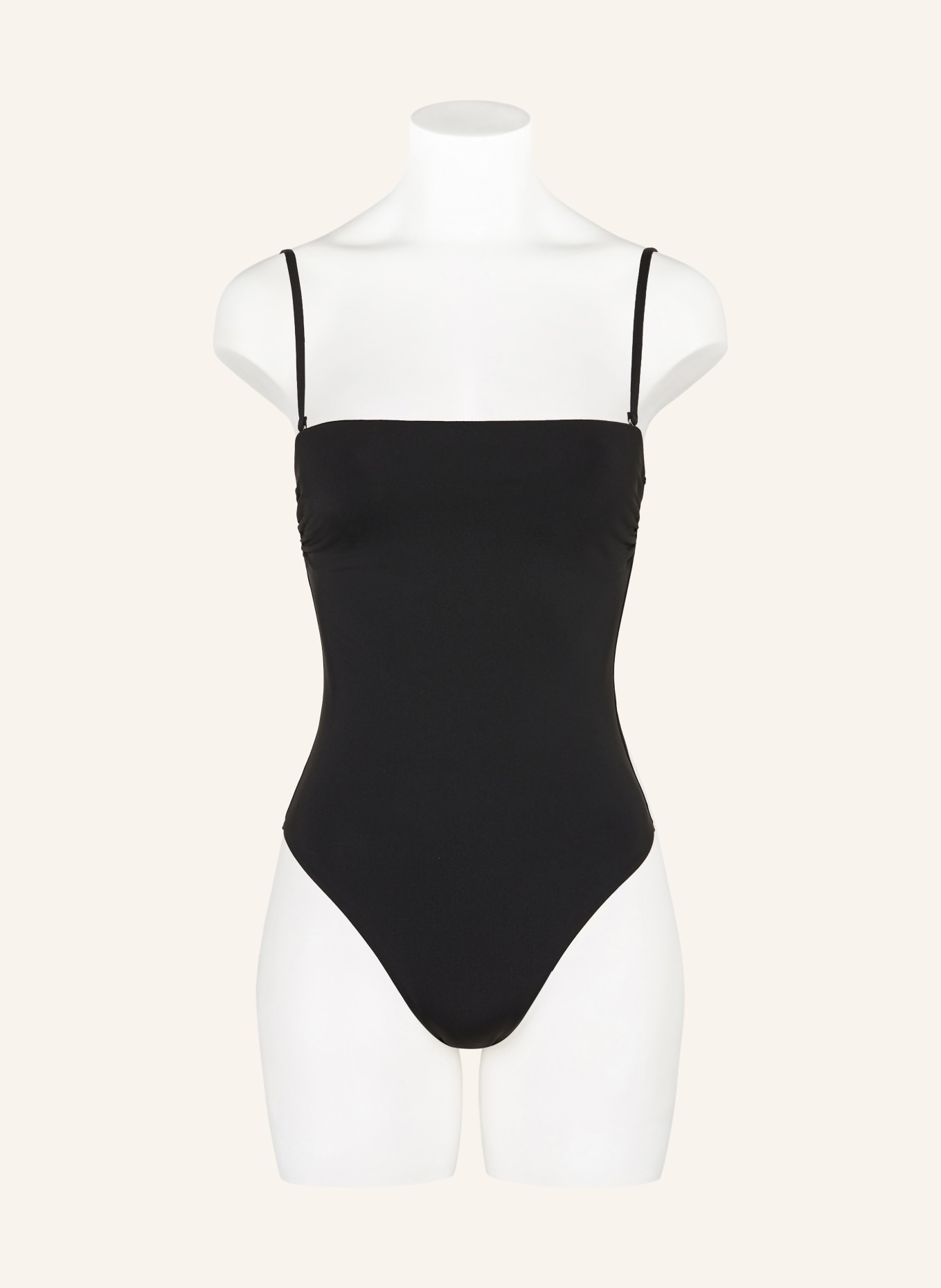 Calvin Klein Bandeau-Badeanzug: SCHWARZ