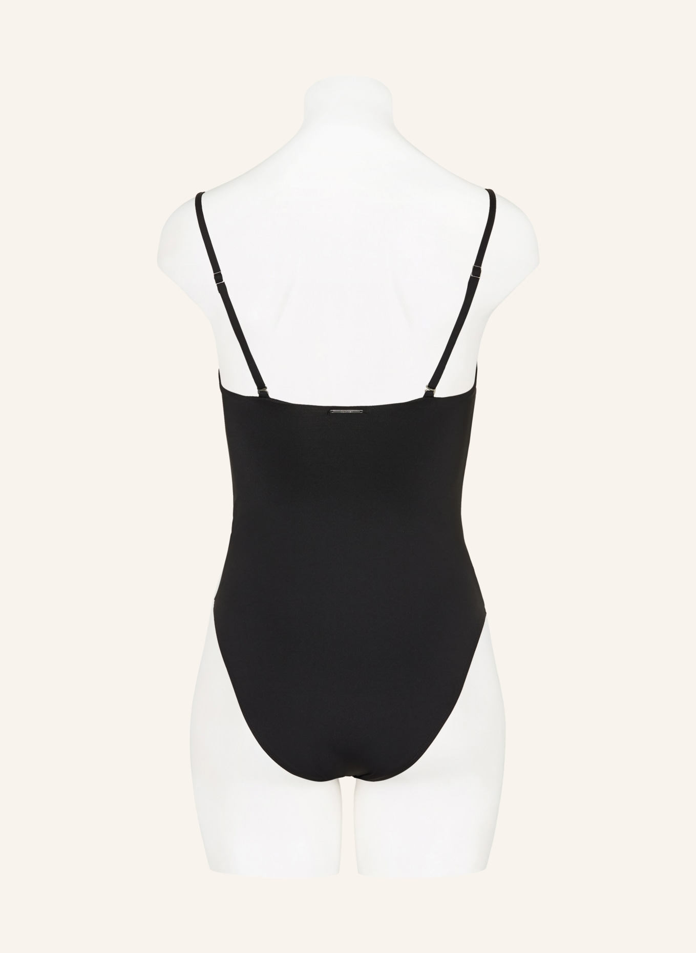 Calvin Klein Bandeau-Badeanzug: SCHWARZ