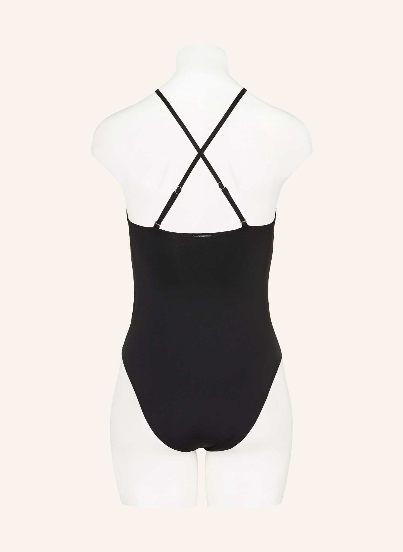Calvin Klein Bandeau-Badeanzug: SCHWARZ