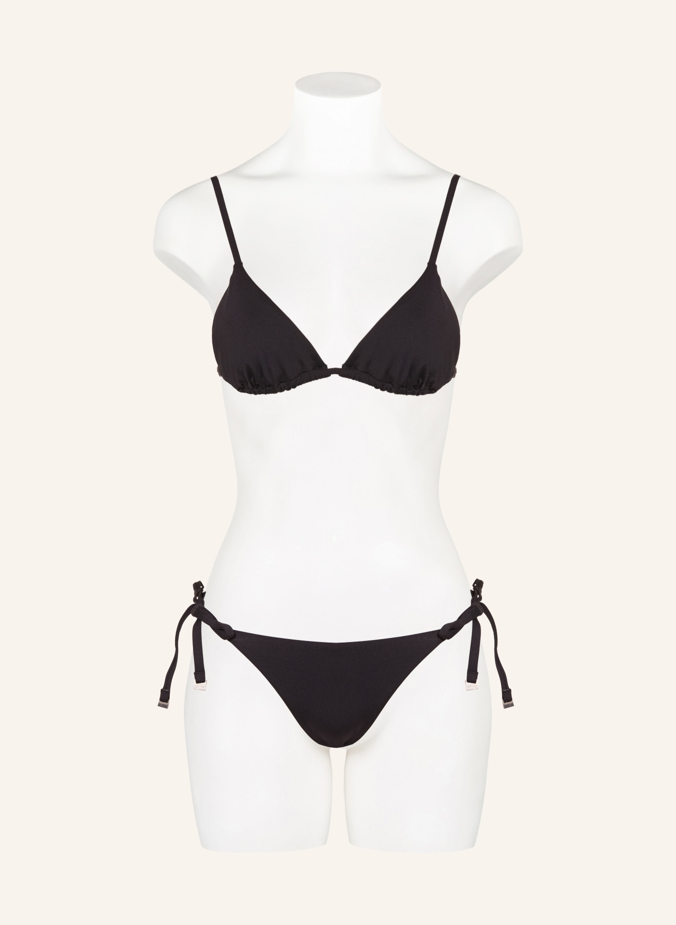 Calvin Klein Triangel-Bikini-Top: SCHWARZ
