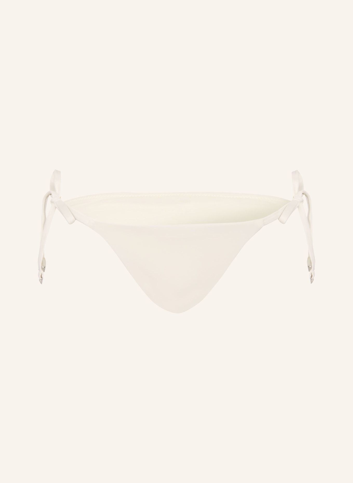 Calvin Klein Triangel-Bikini-Hose: CREME