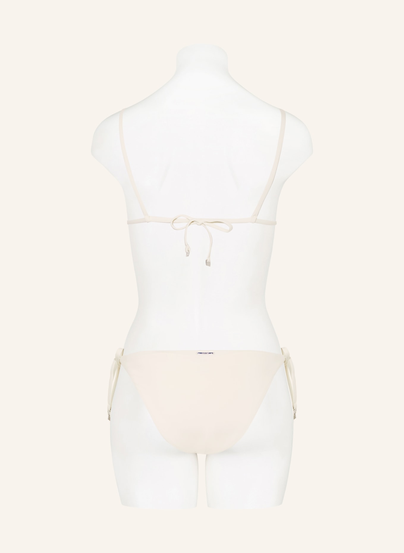 Calvin Klein Triangel-Bikini-Hose: CREME