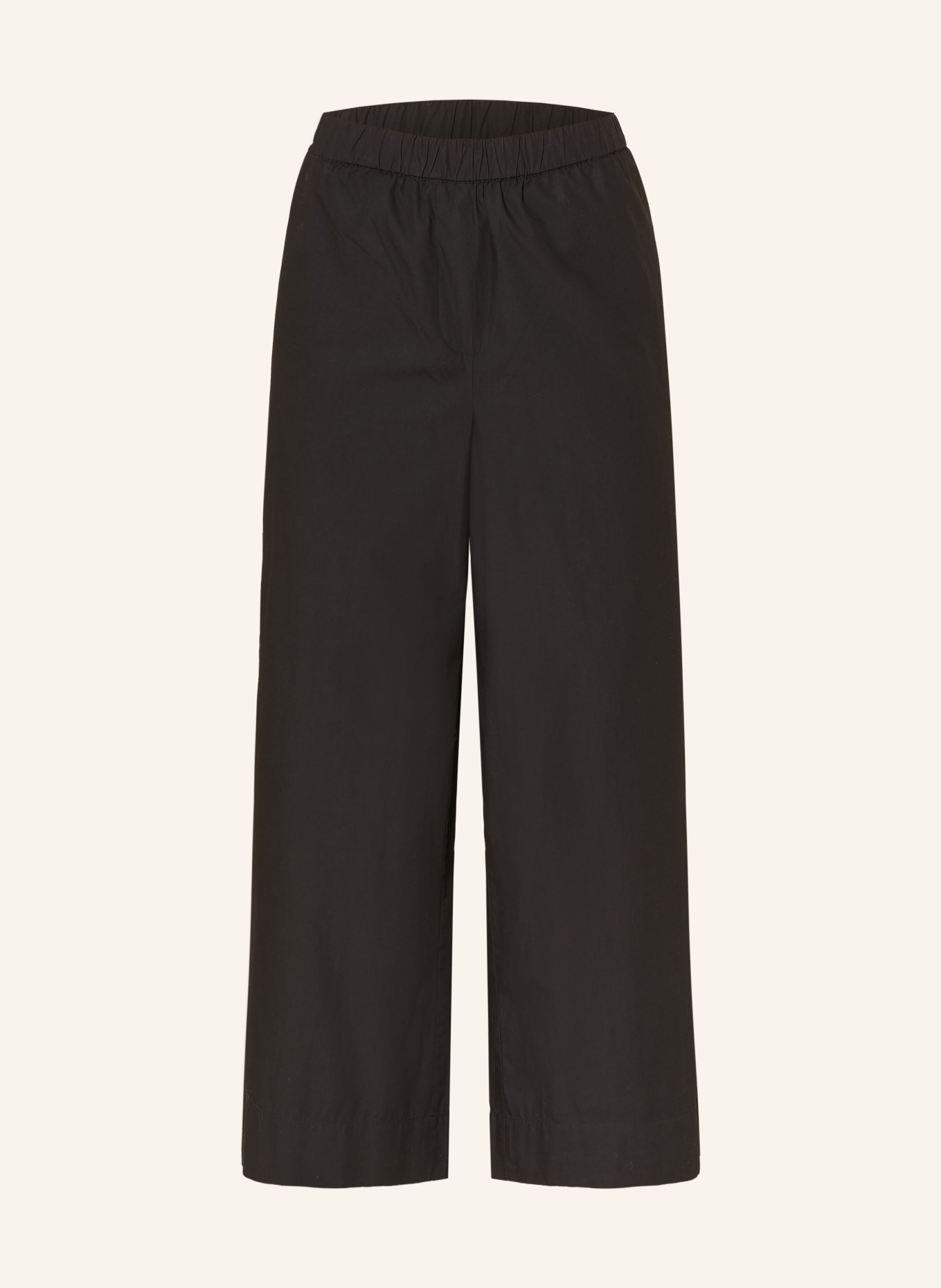 TOMMY HILFIGER Kalhoty Marlene POPLIN: ČERNÁ