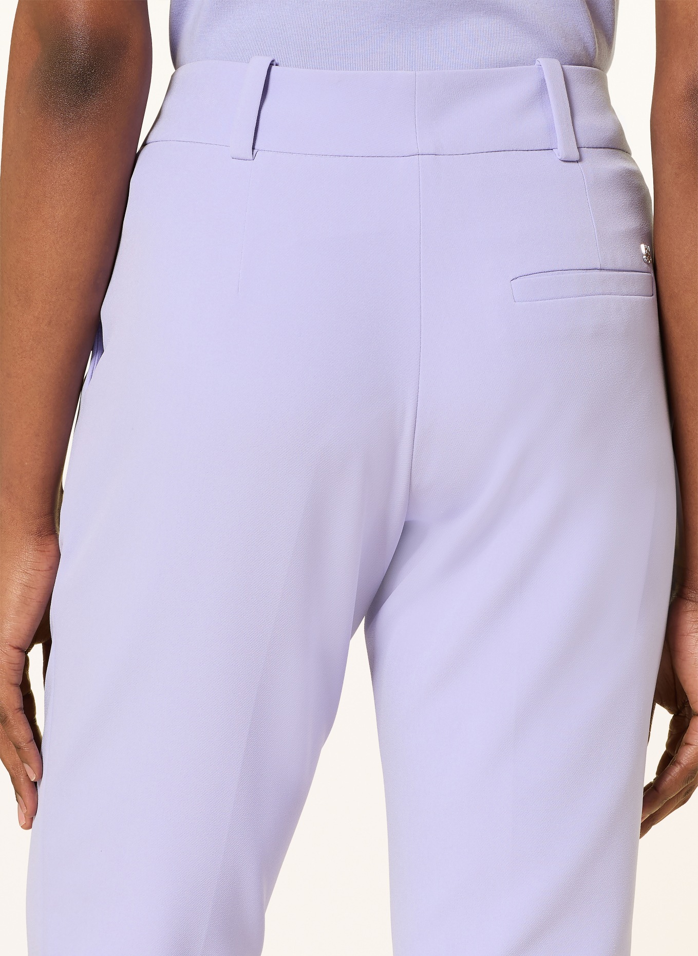 HUGO Kalhoty HEDIMA: SVĚTLE FIALOVÁ