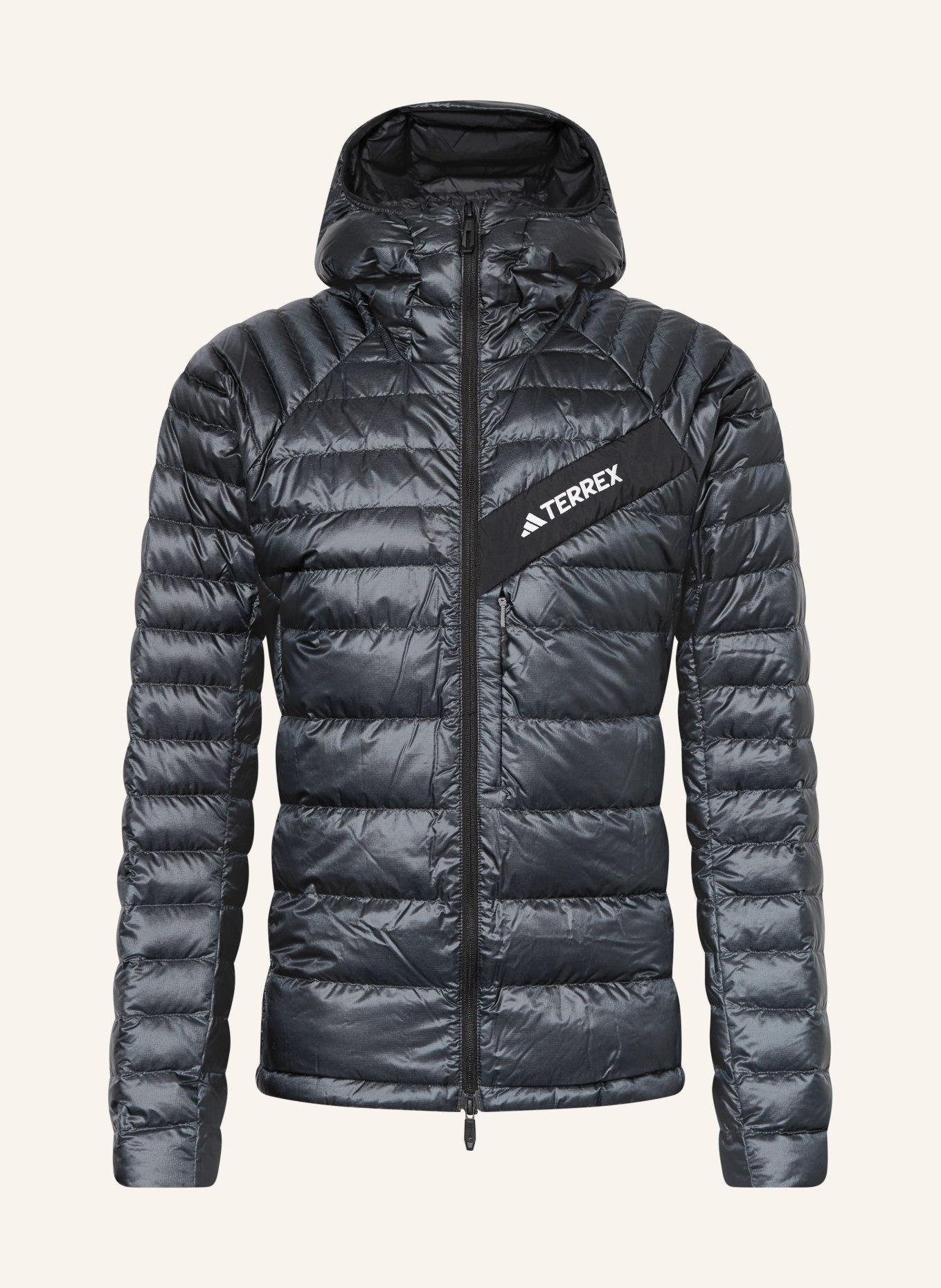 adidas TERREX Daunenjacke TERREX TECHROCK CLIMAWARM+: SCHWARZ