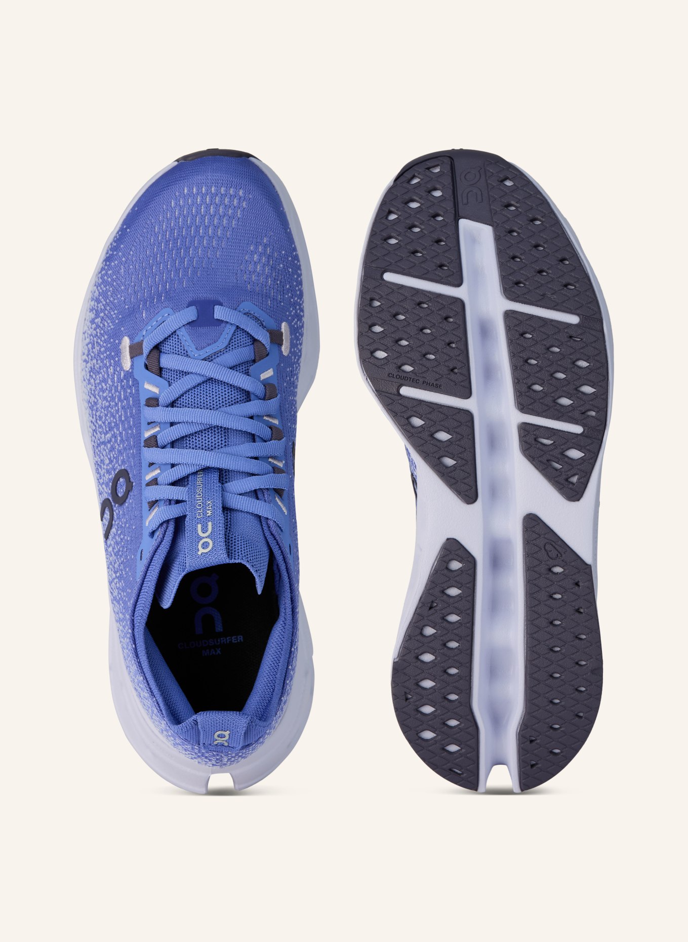 On Laufschuhe CLOUDSURFER MAX: BLAU