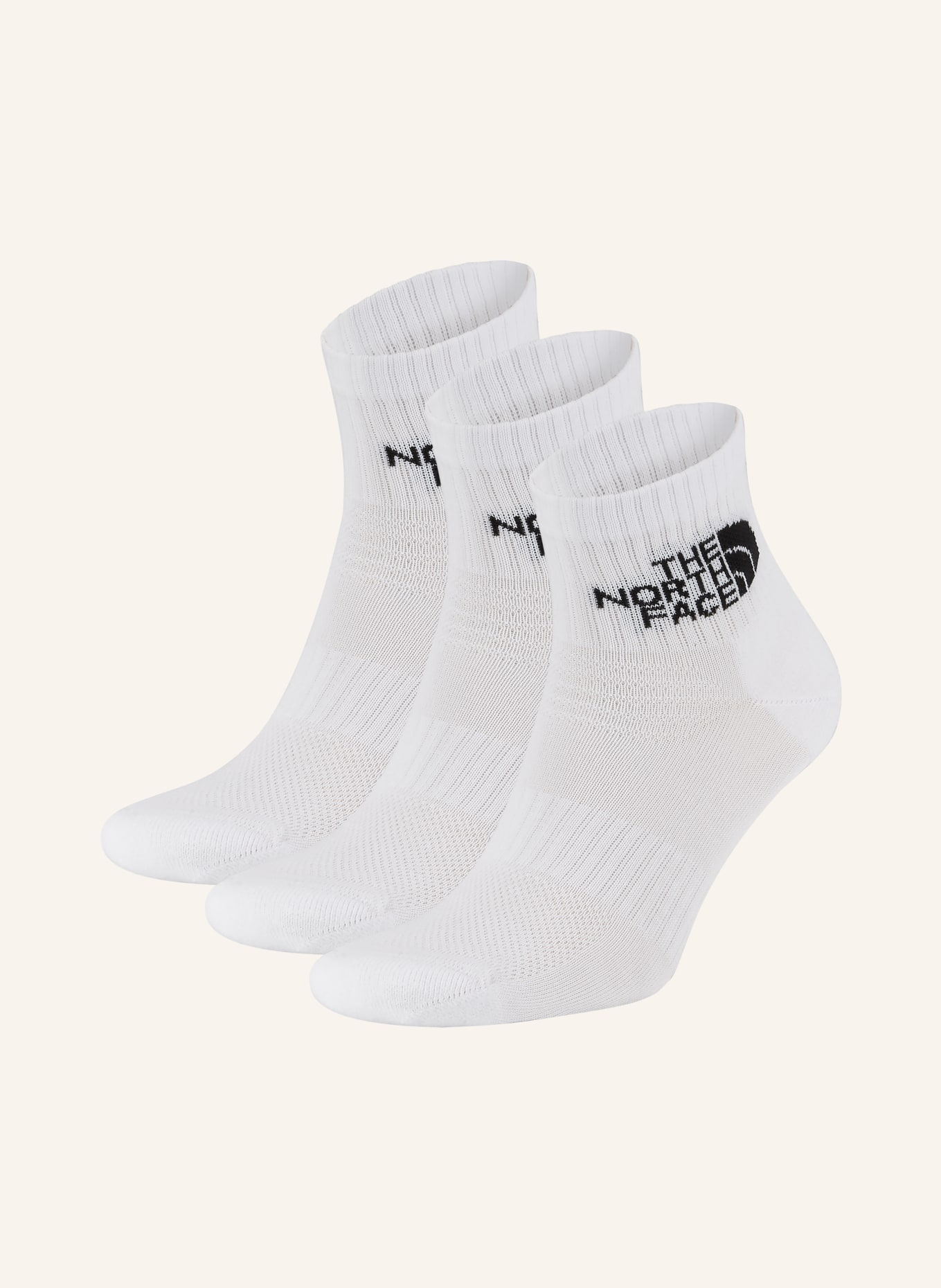 THE NORTH FACE 3er-Pack Sportsocken MULTI: WEISS / SCHWARZ