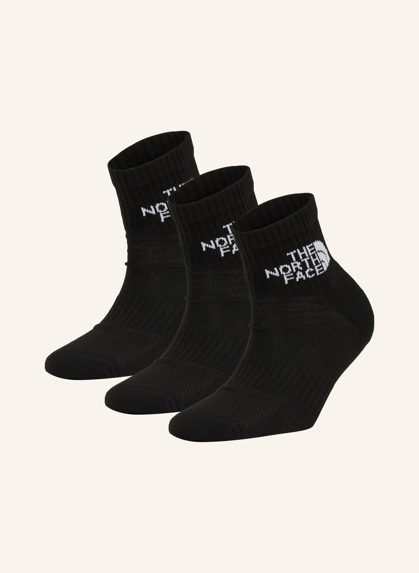 THE NORTH FACE 3er-Pack Sportsocken MULTI: SCHWARZ