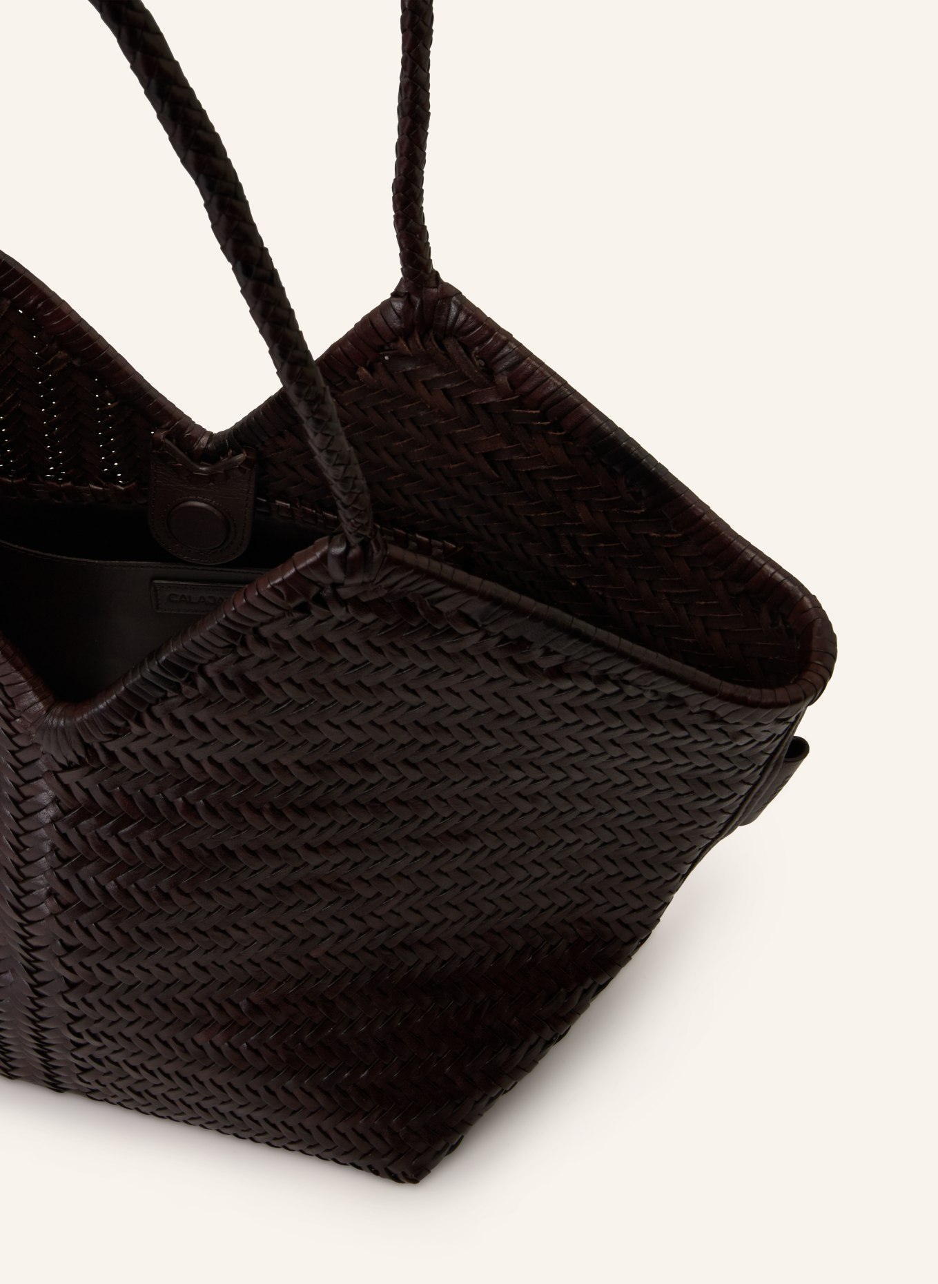 CALA JADE Torba shopper HUMI: CIEMNOBRĄZOWY