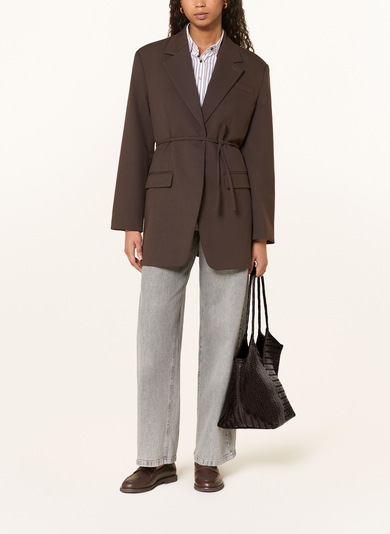 CALA JADE Shopper HUMI: DARK BROWN